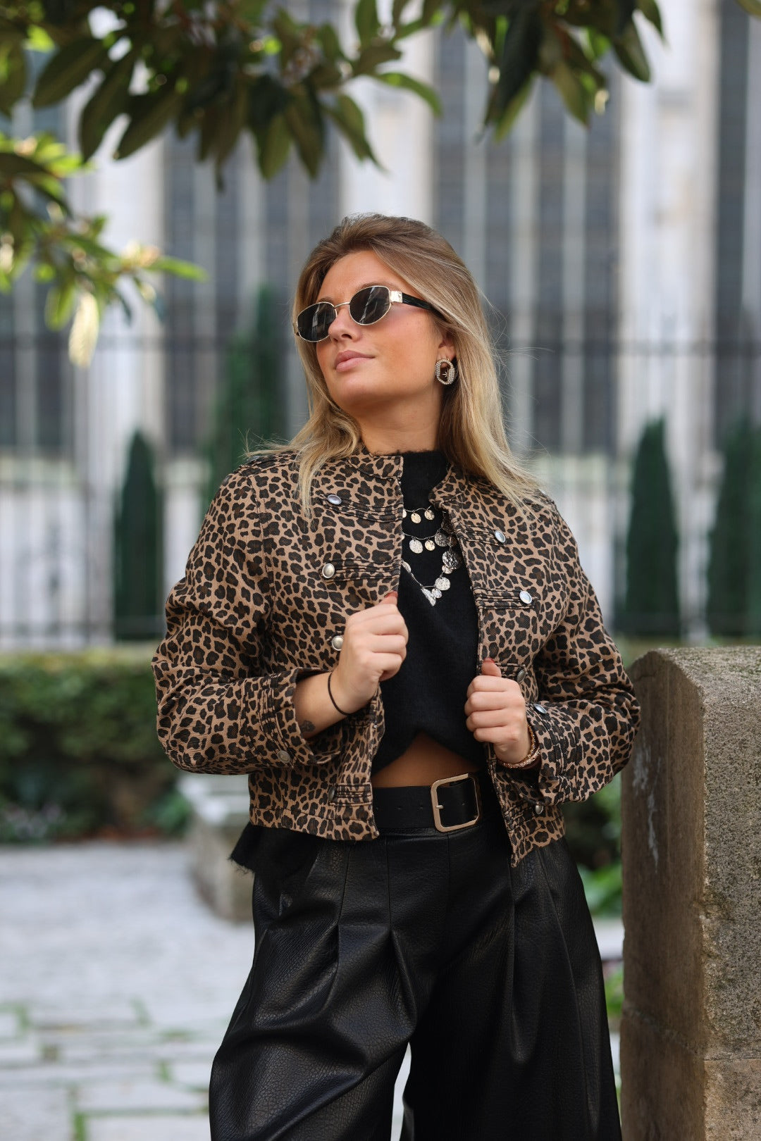 Veste léopard "SAM"