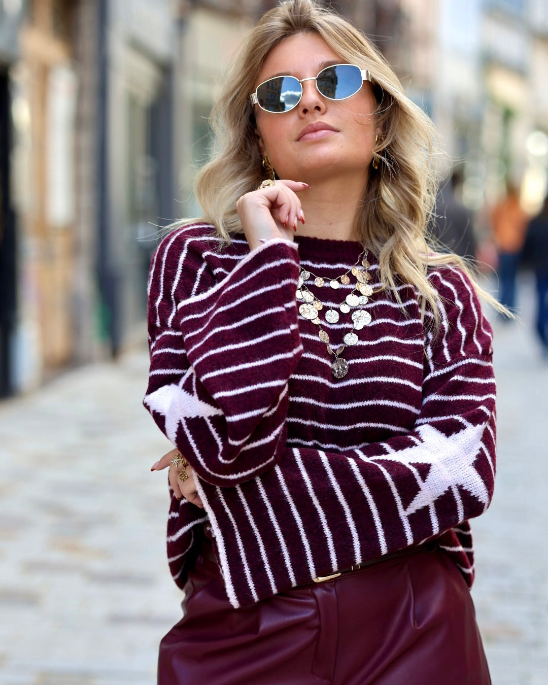 Pull à rayure "BONNIE"