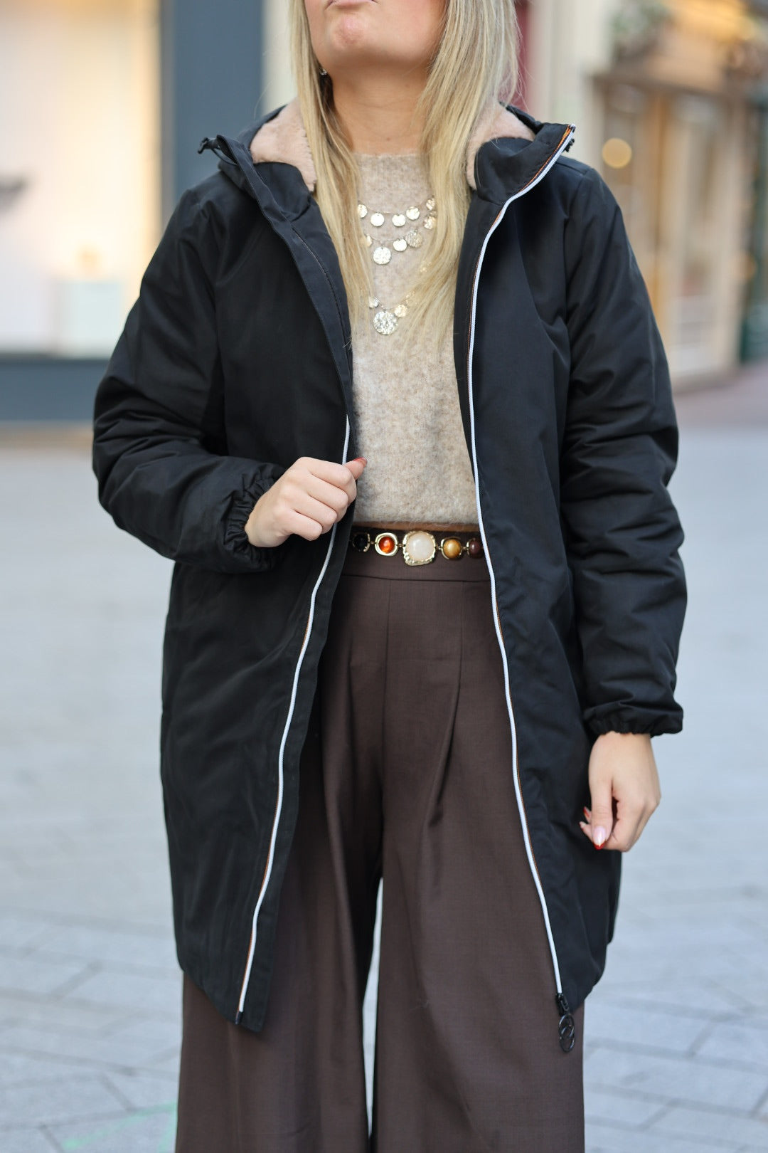Parka longue