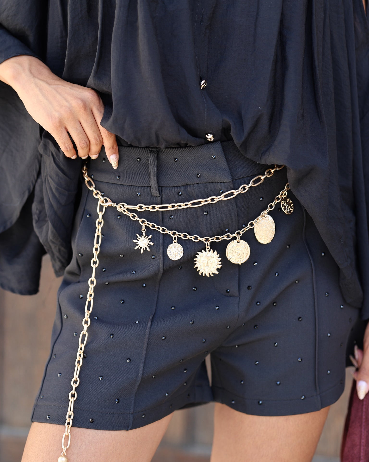 Short à strass