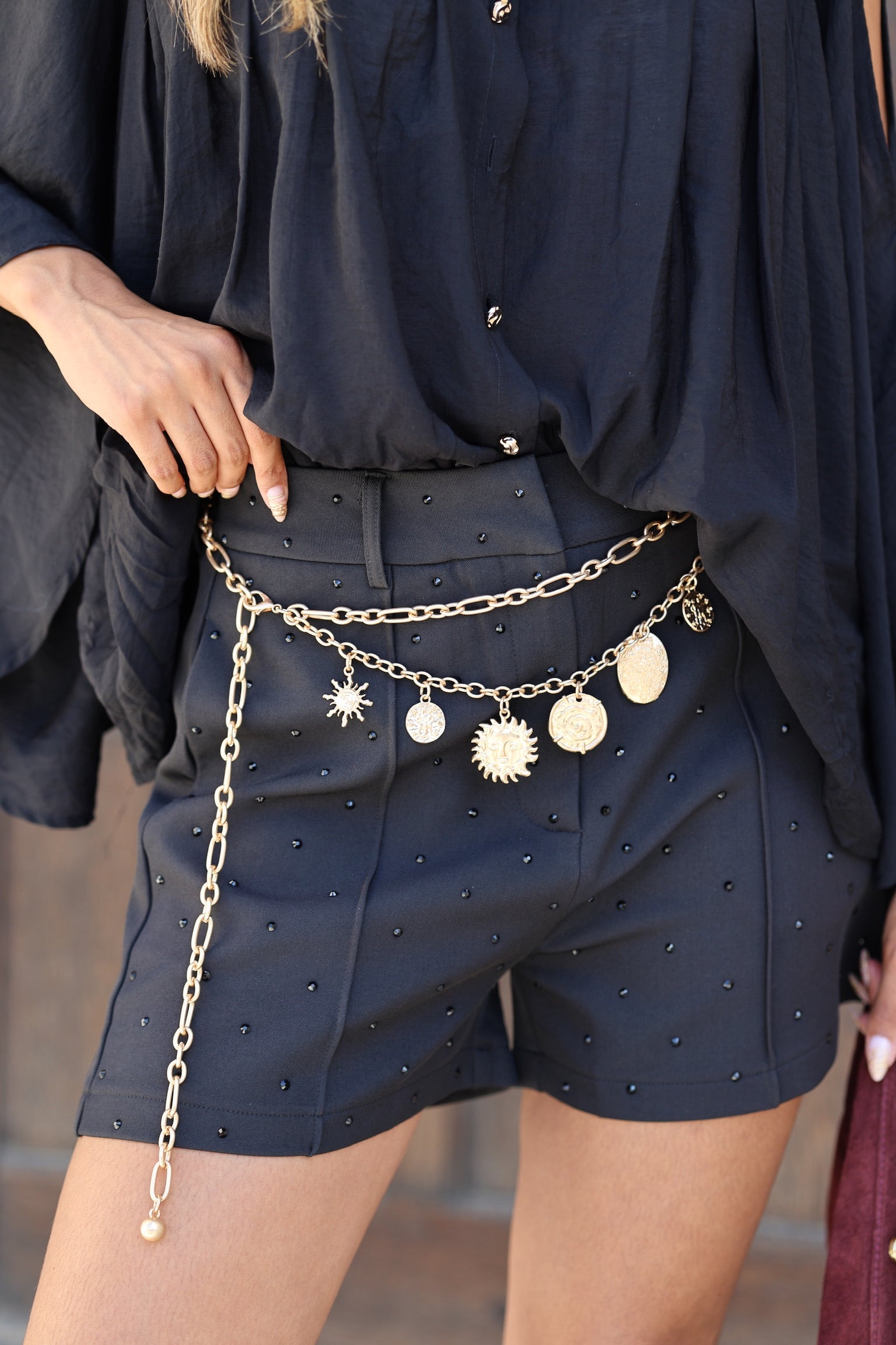 Short à strass