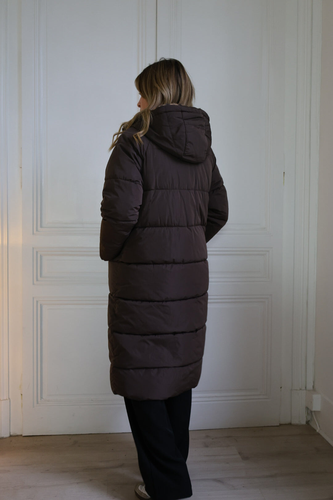 Doudoune réversible intérieur léopard