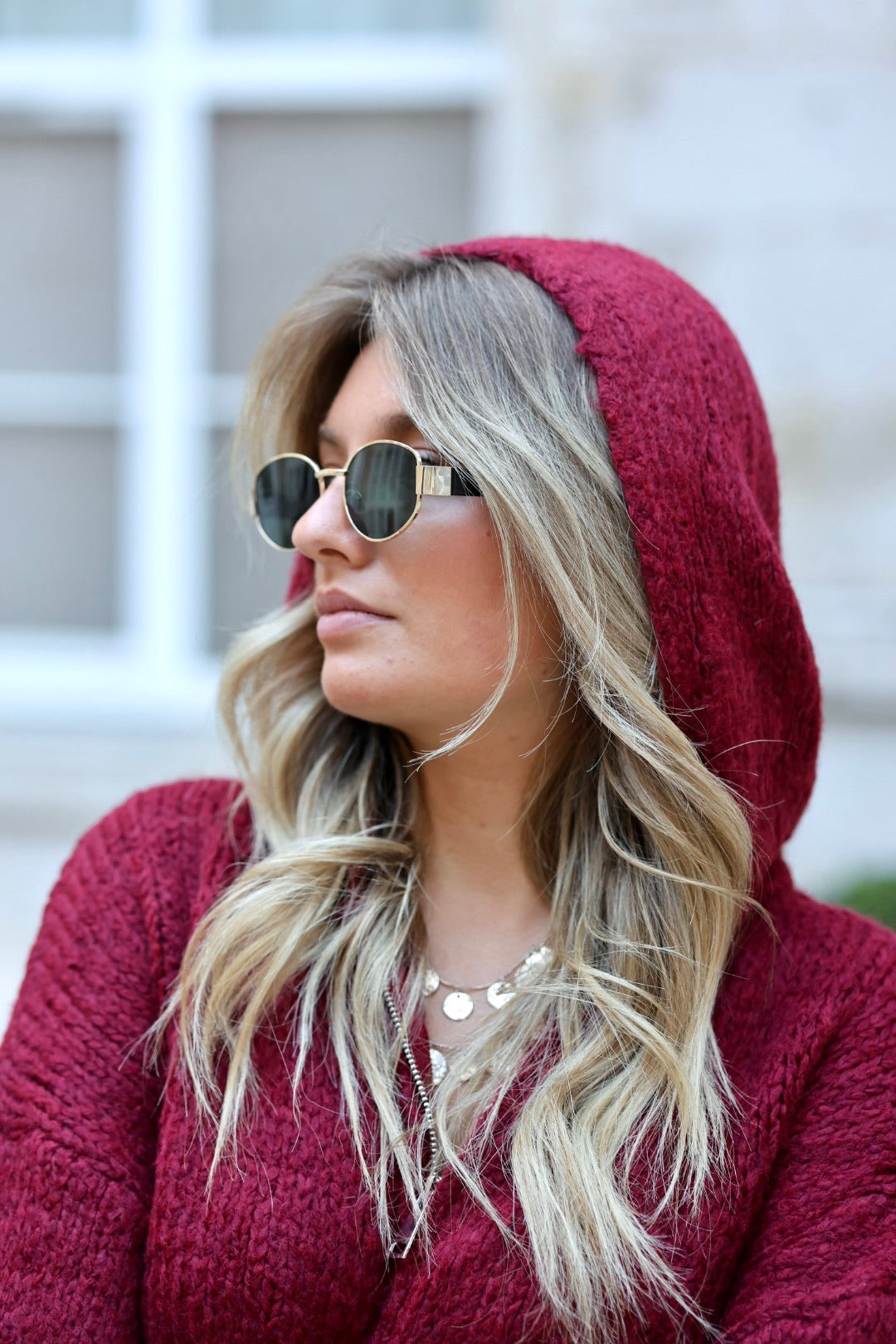 Gilet à capuche