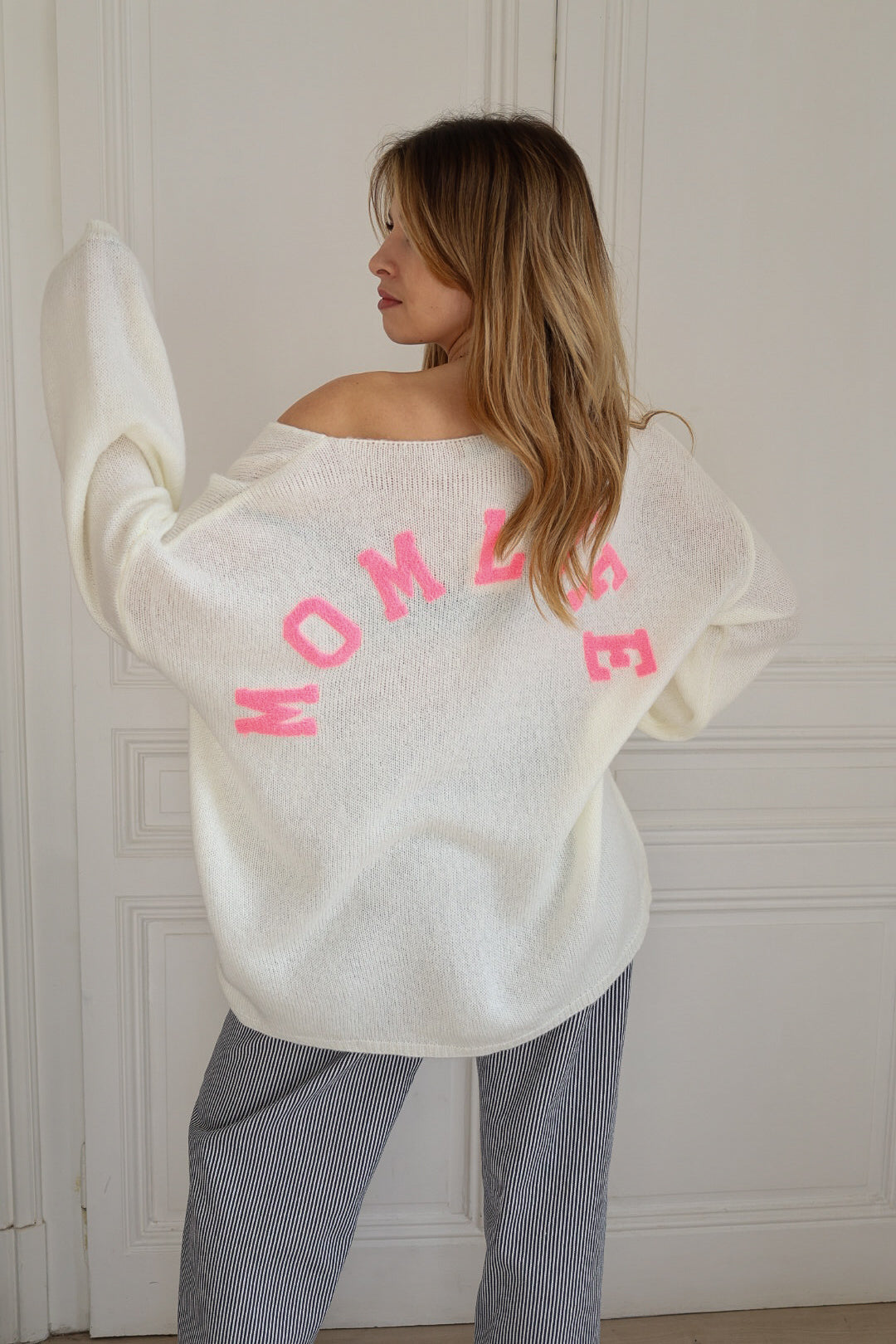 Pull "momlife" (grande taille)