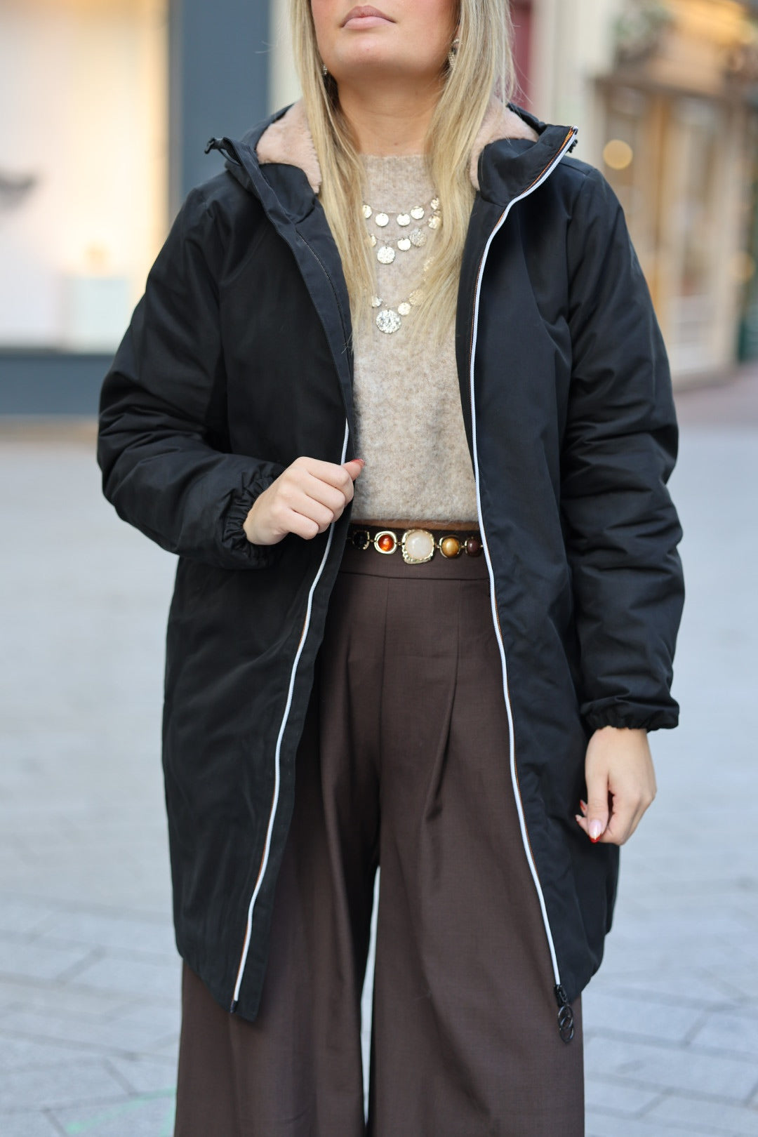 Parka longue