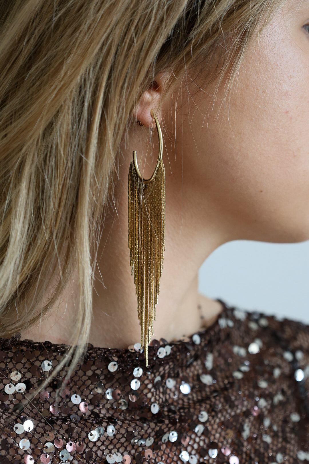 Boucles d'oreilles à franges