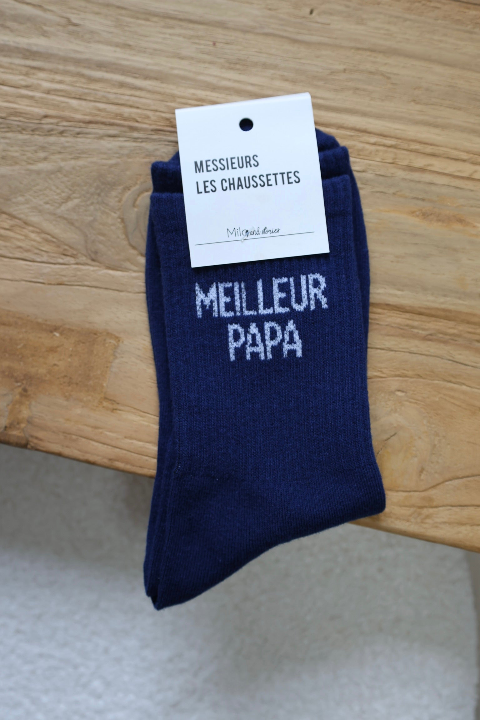chaussettes "meilleur papa"