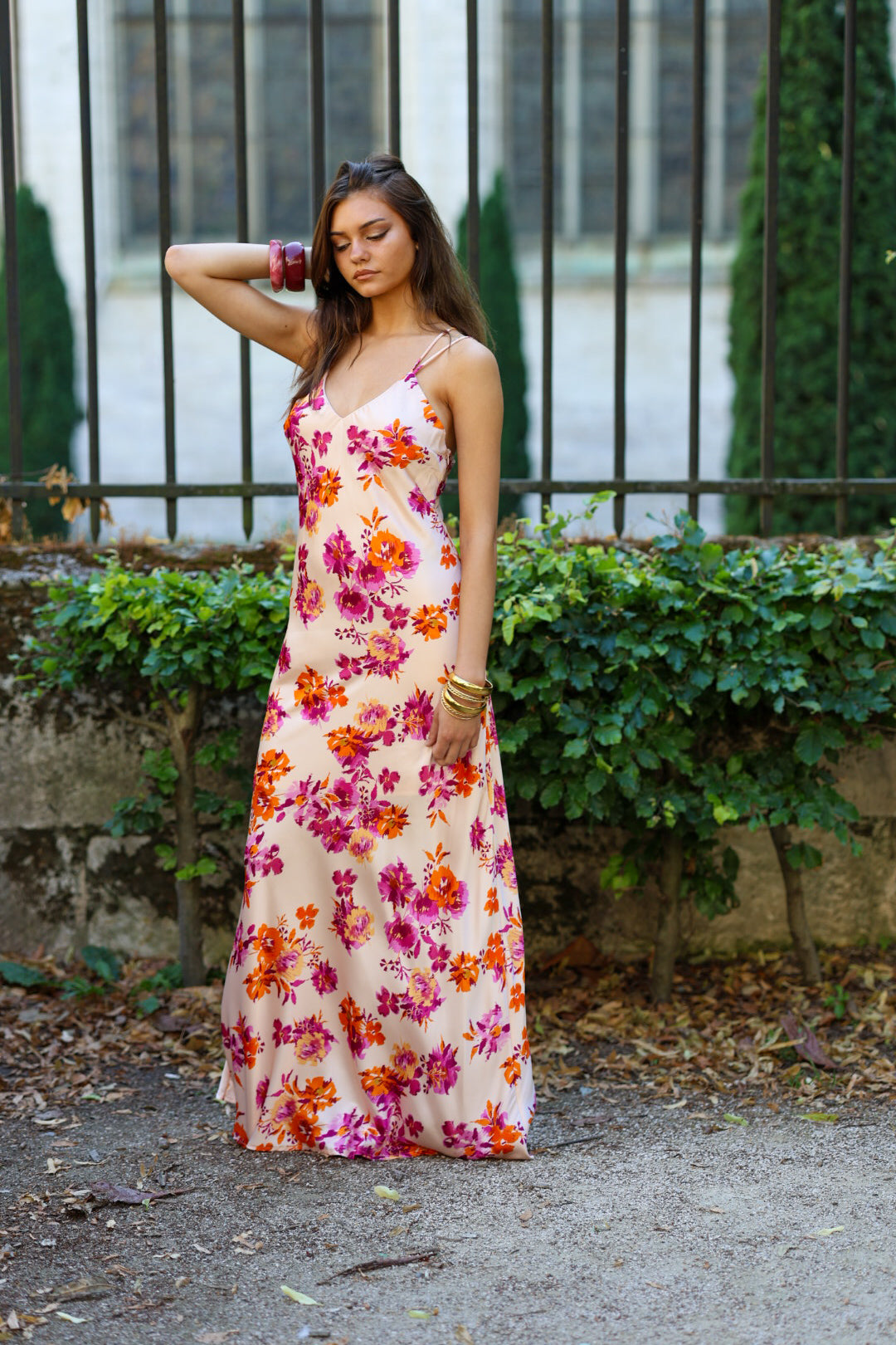 Robe longue « IRIS »