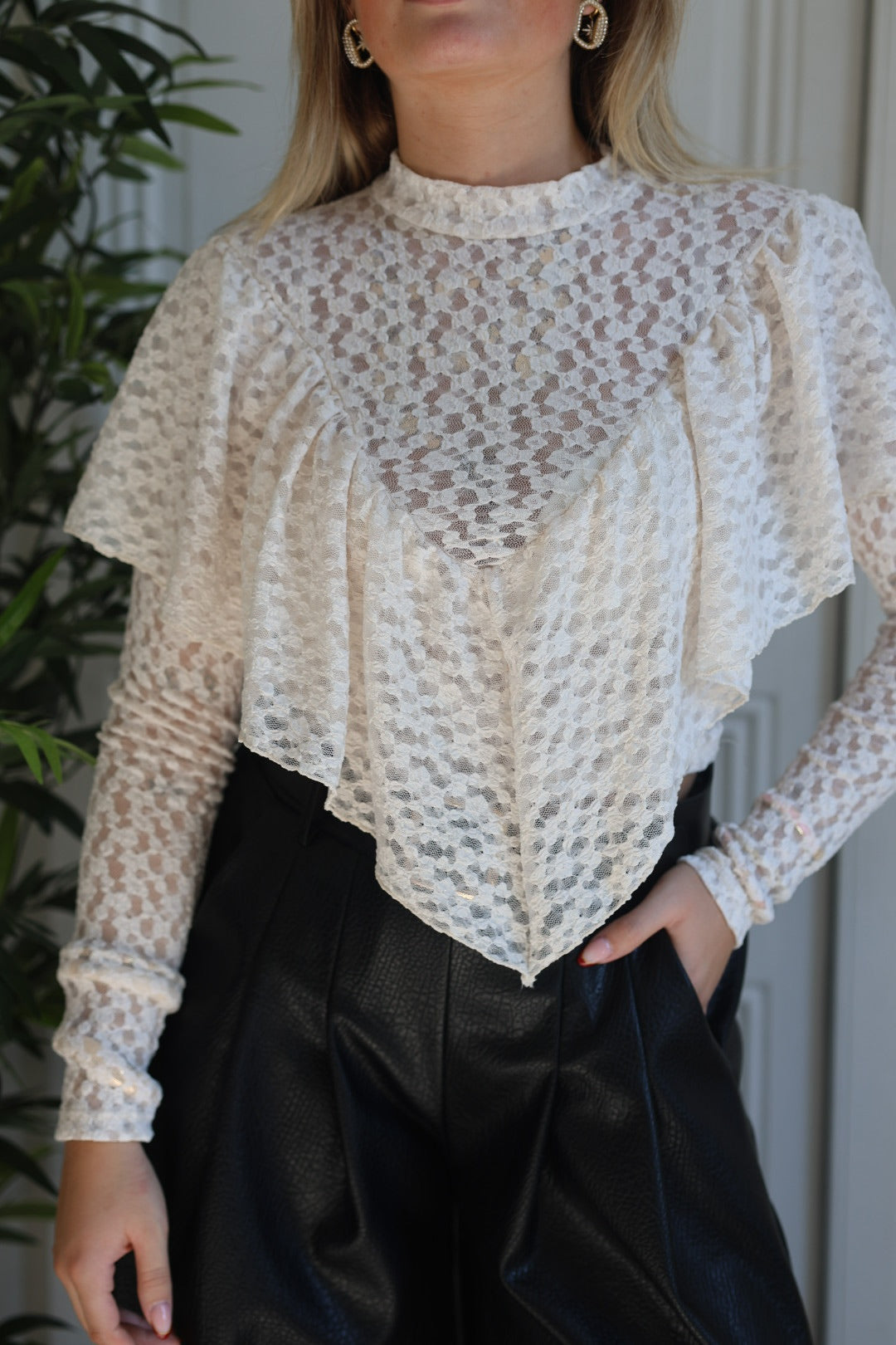 Top à dentelle "LOVIS"
