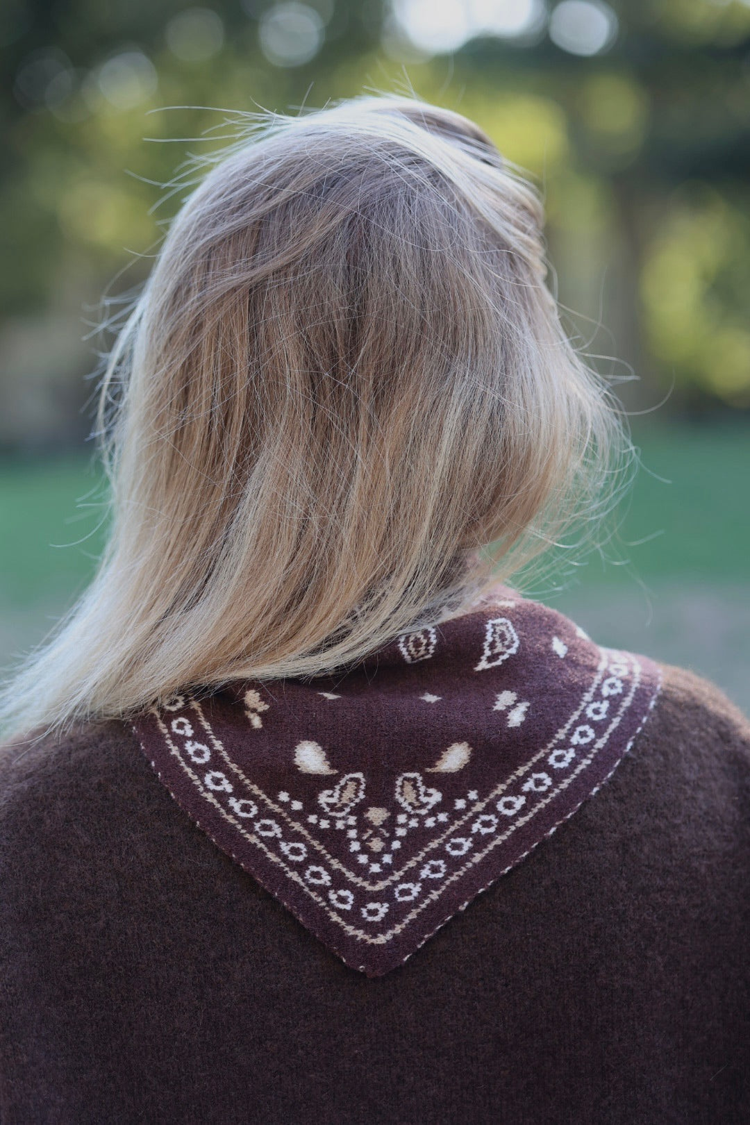Écharpe triangle bandana