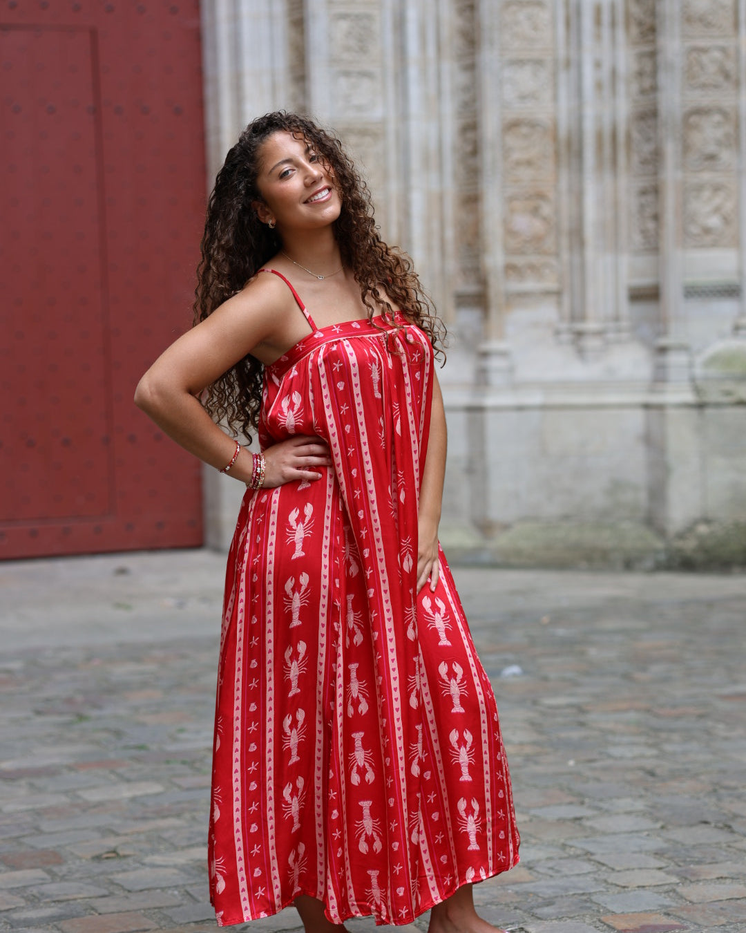 robe longue homard