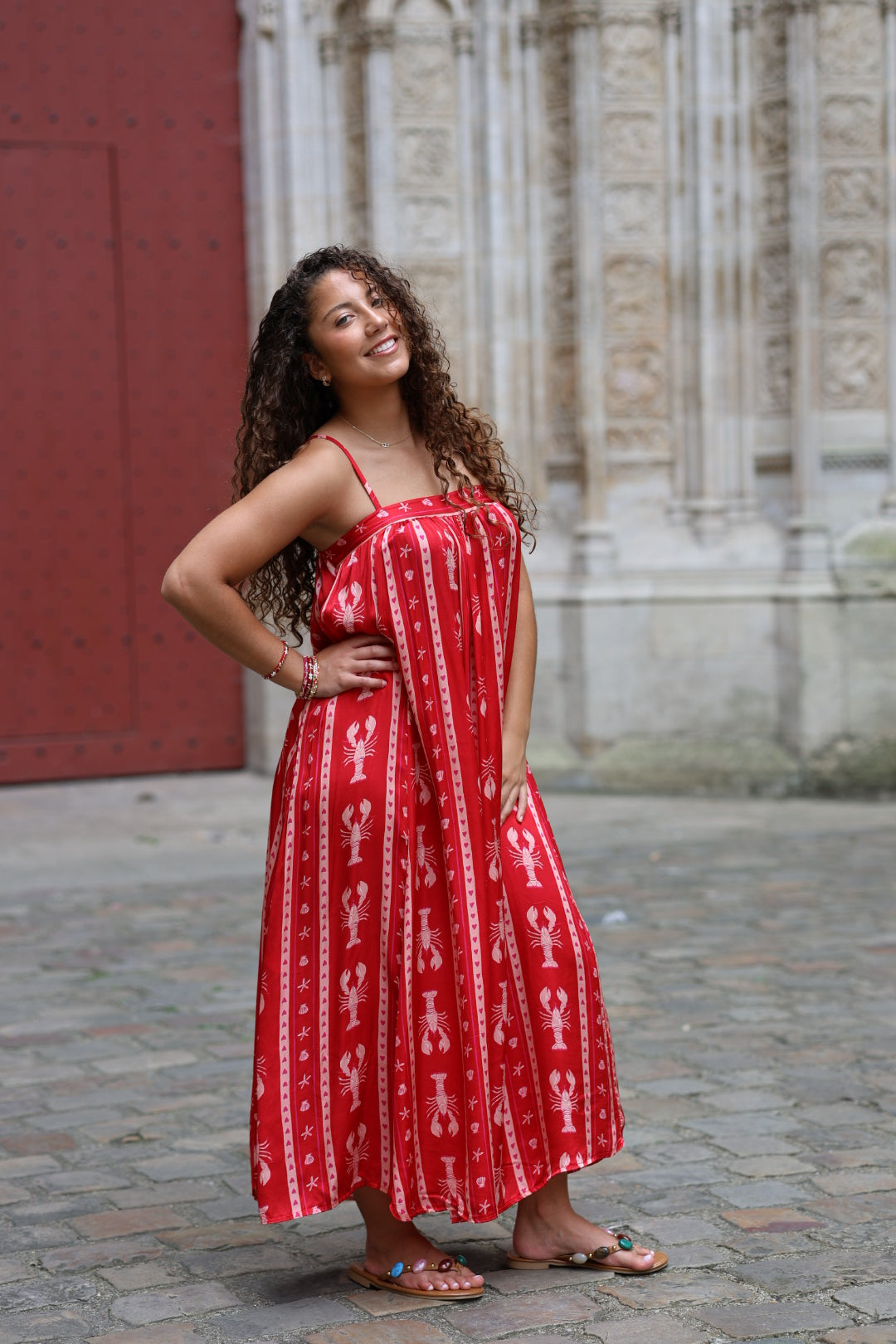 robe longue homard