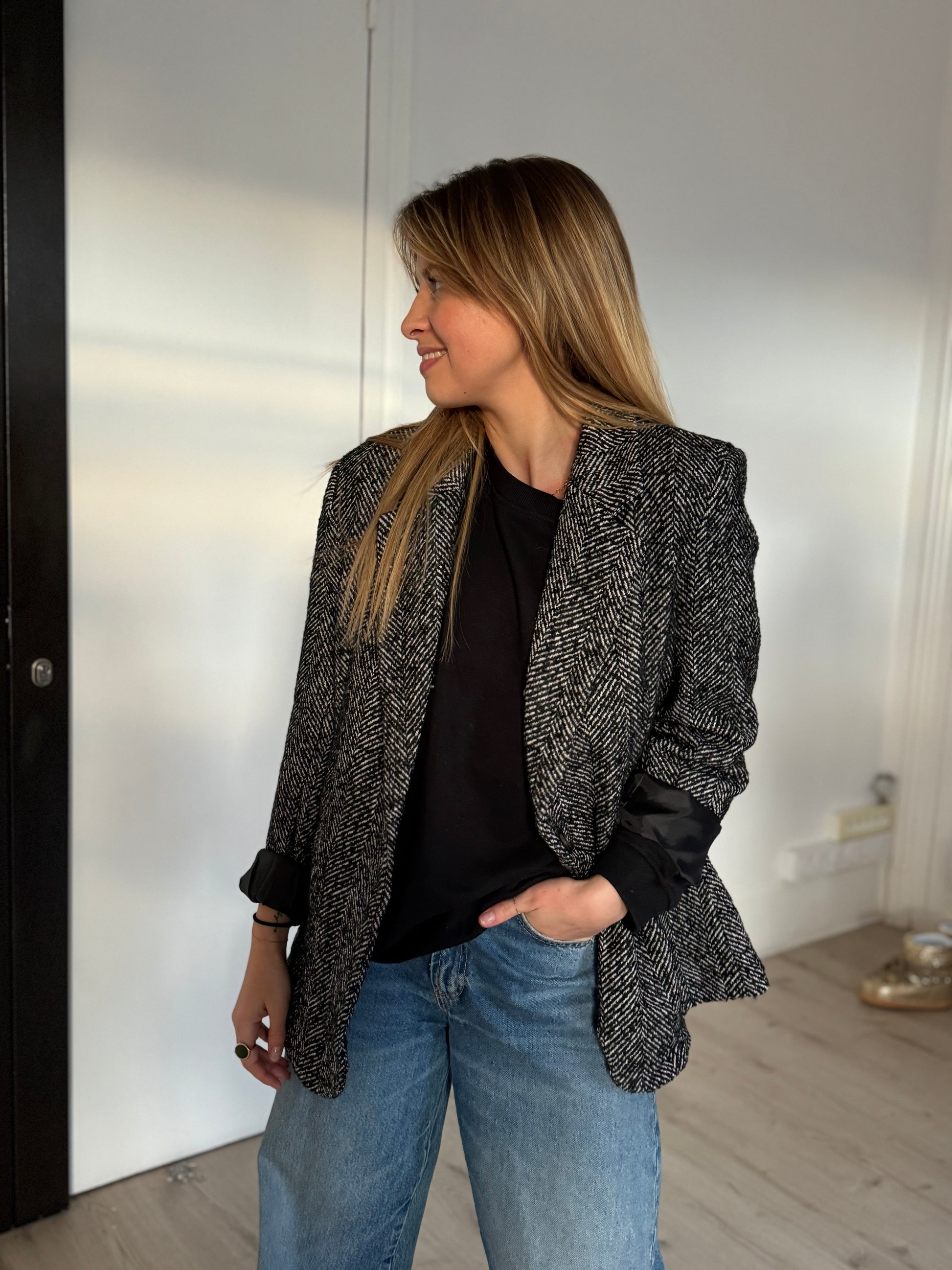 veste chevron nounours