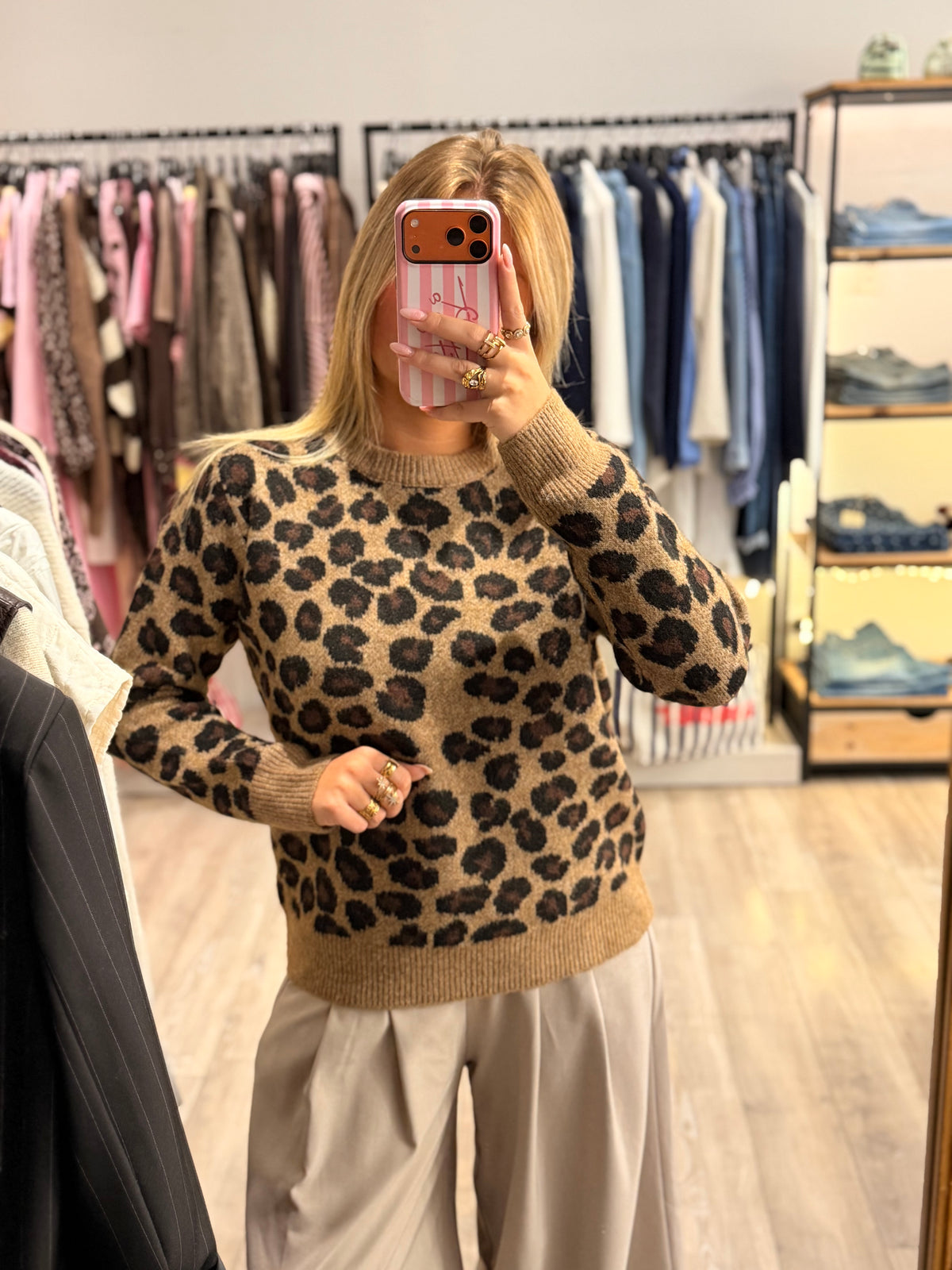 Pull léopard « NINA »
