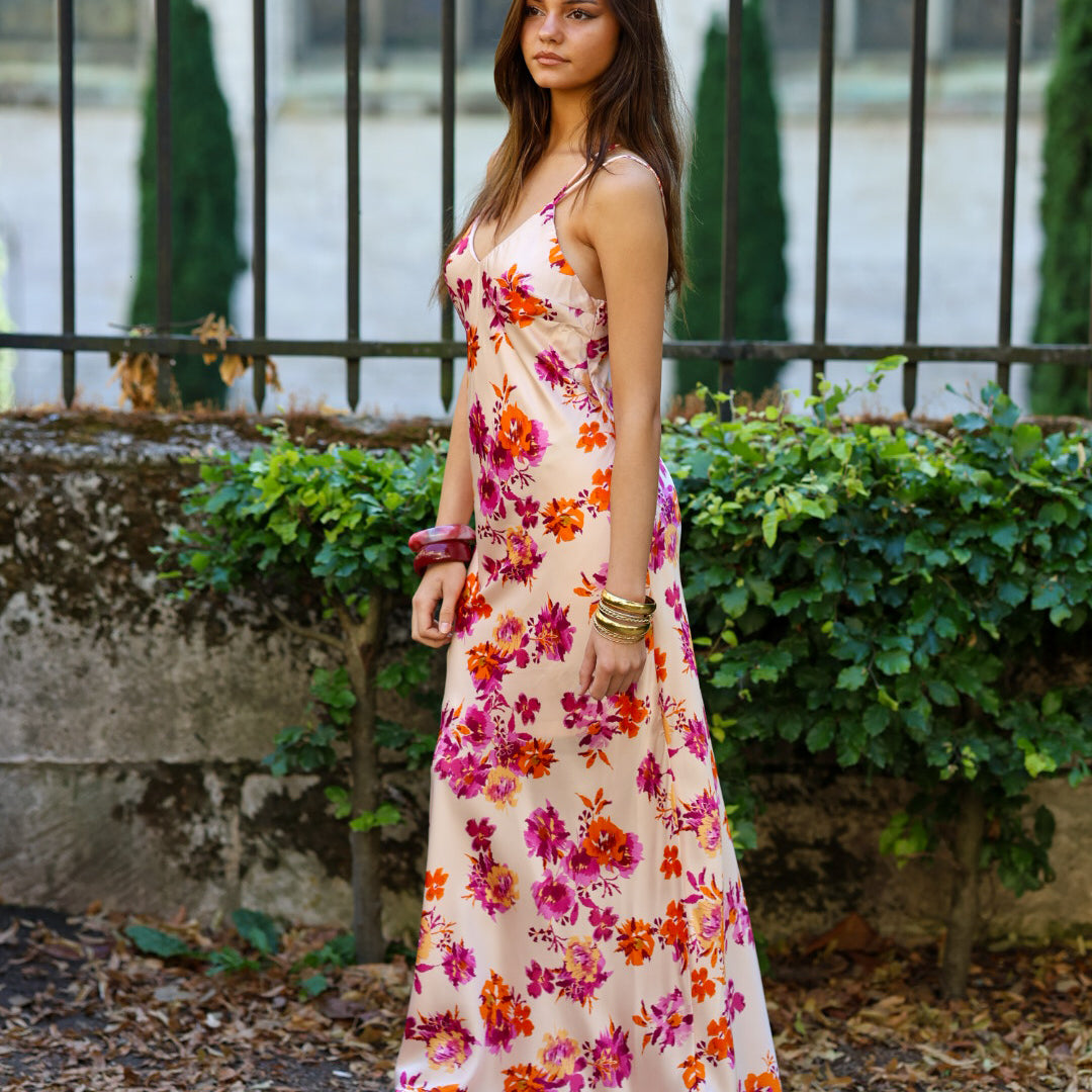 Robe longue « IRIS »