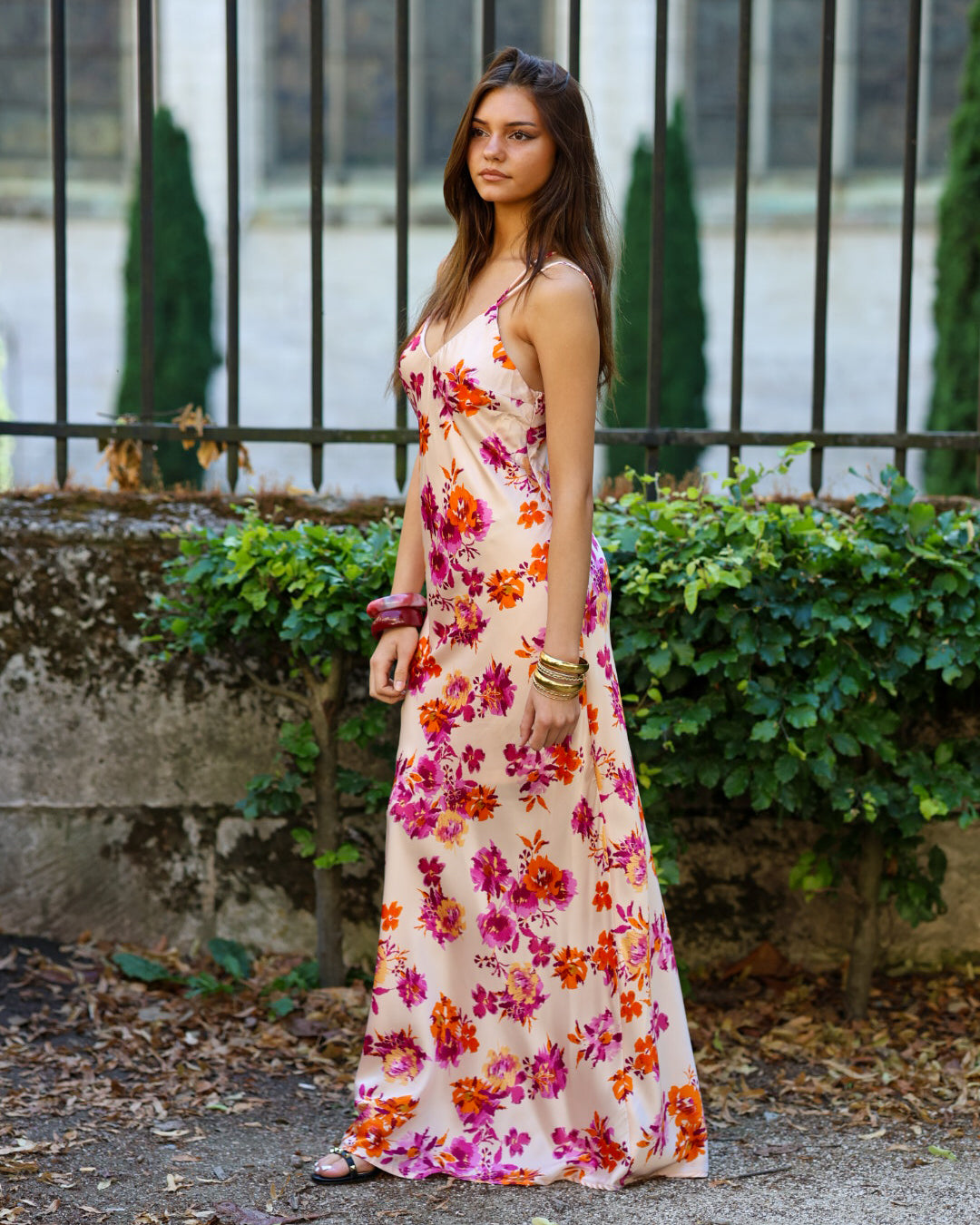 Robe longue « IRIS »