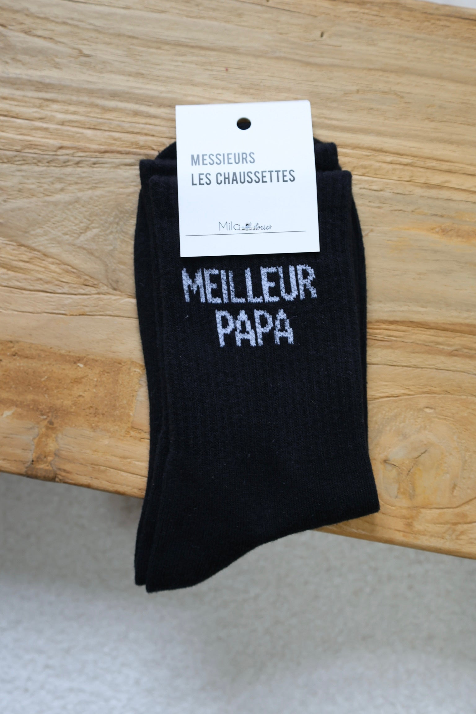 chaussettes "meilleur papa"
