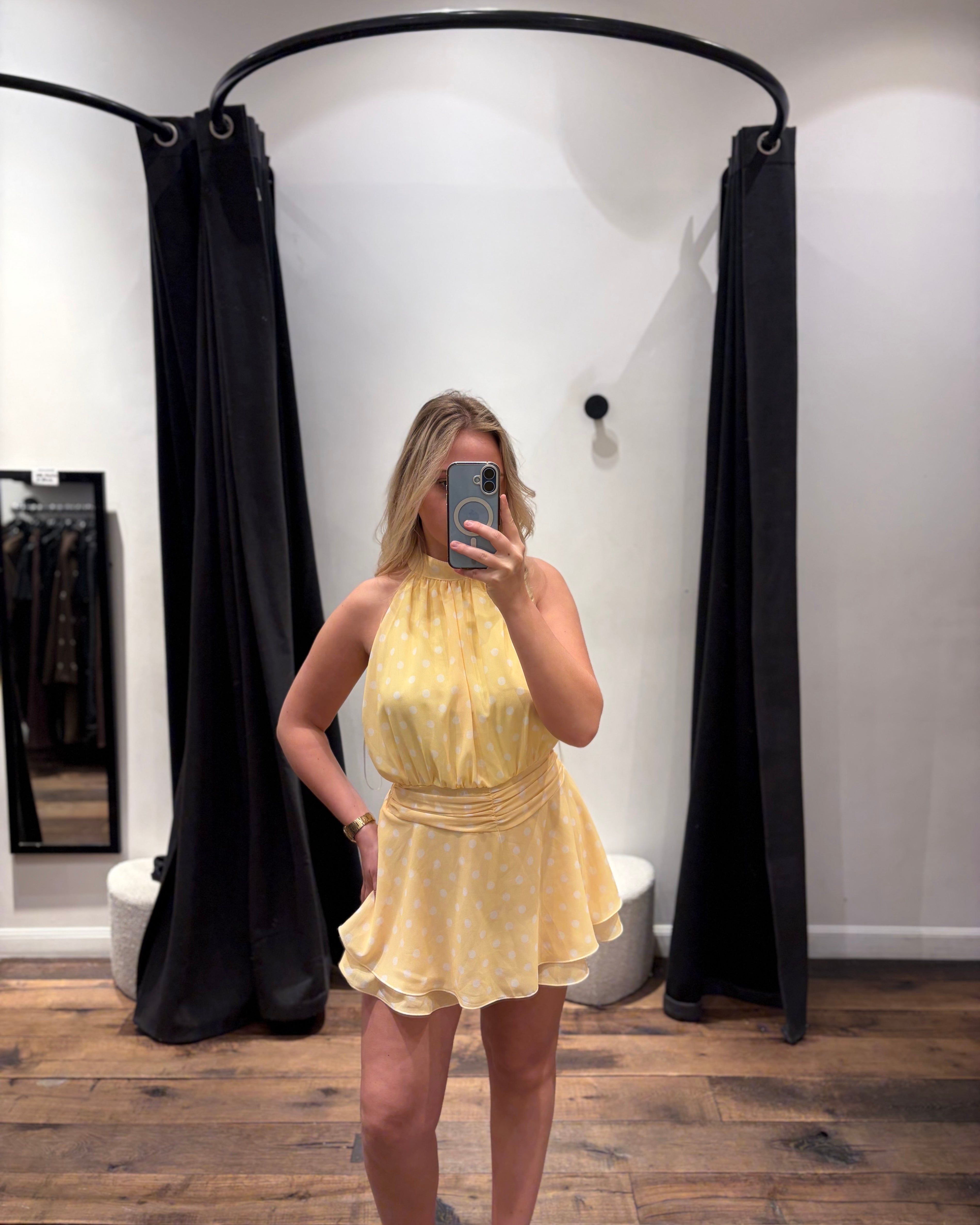 Combi/short à pois