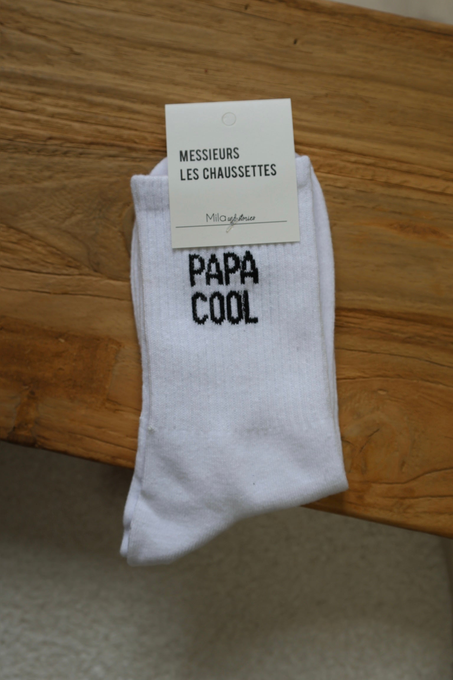 chaussettes "papa cool"