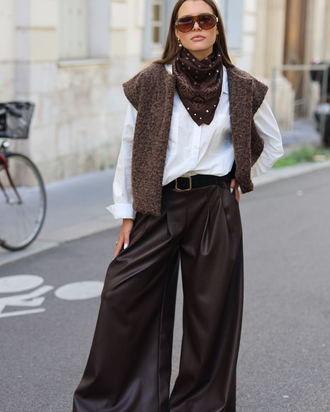 Pantalon "PACO" simili