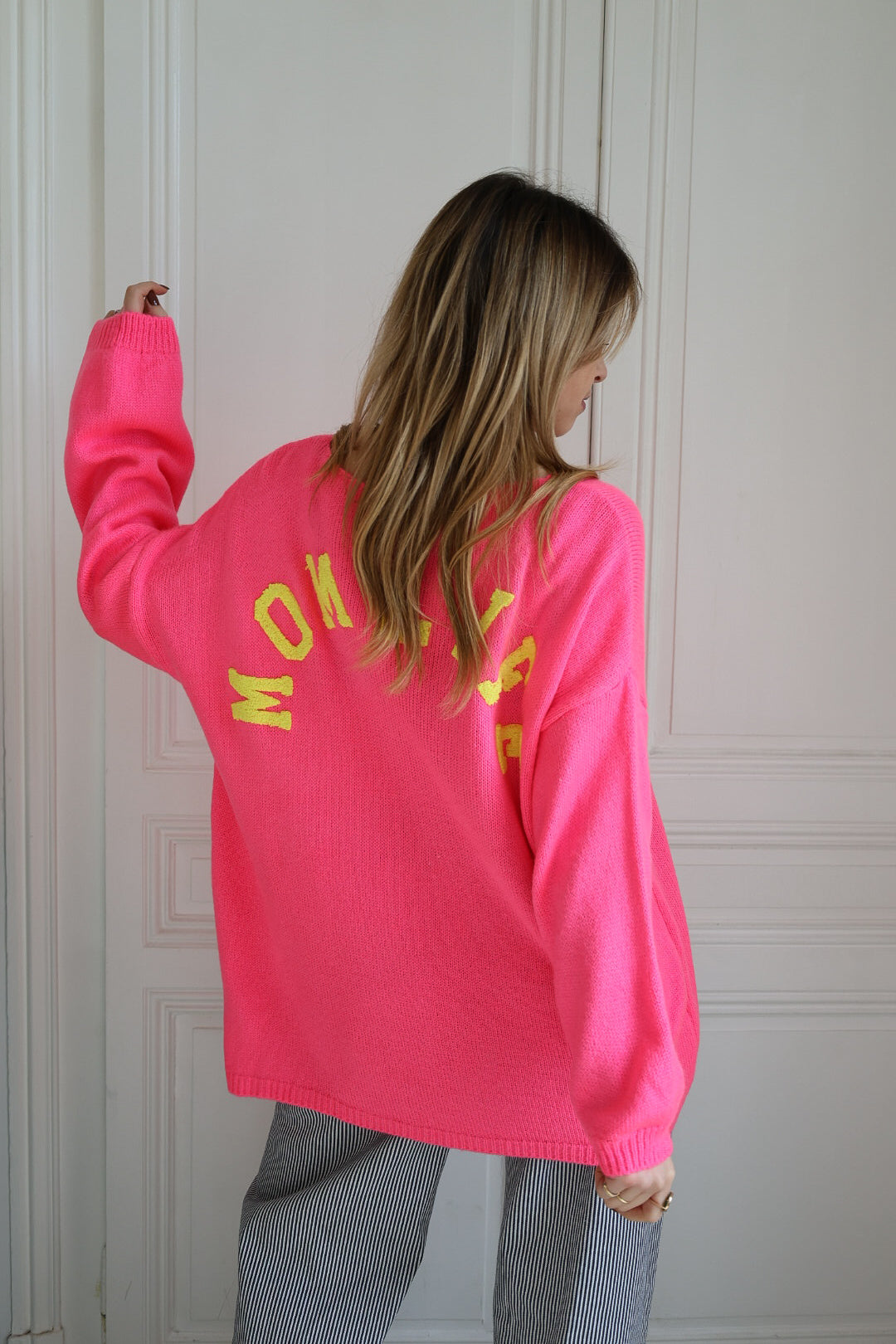 Pull "momlife" (grande taille)