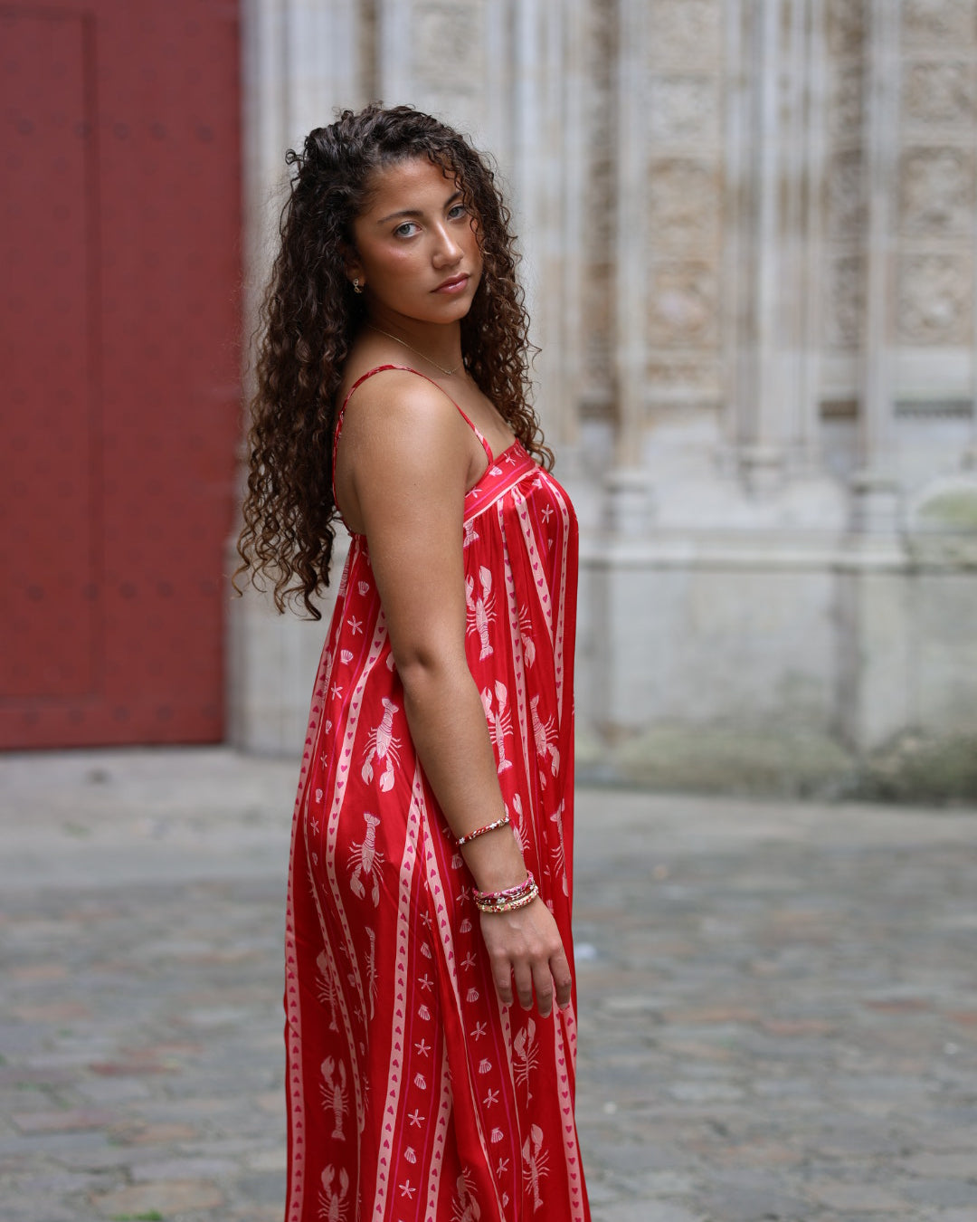 robe longue homard