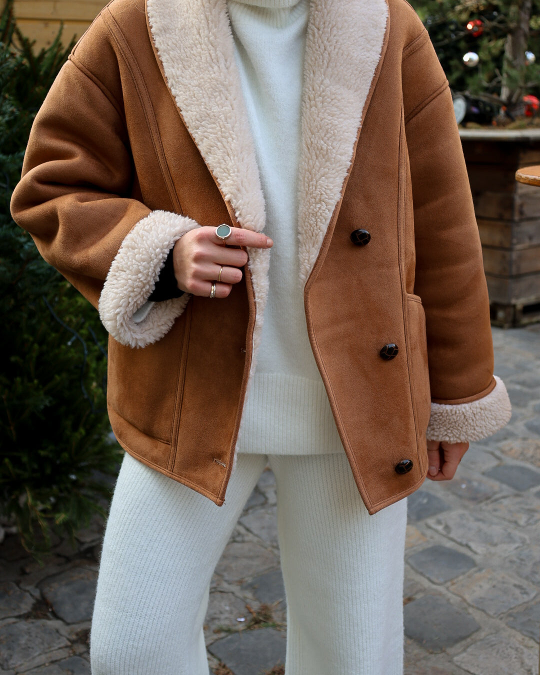 Veste chaude aviateur