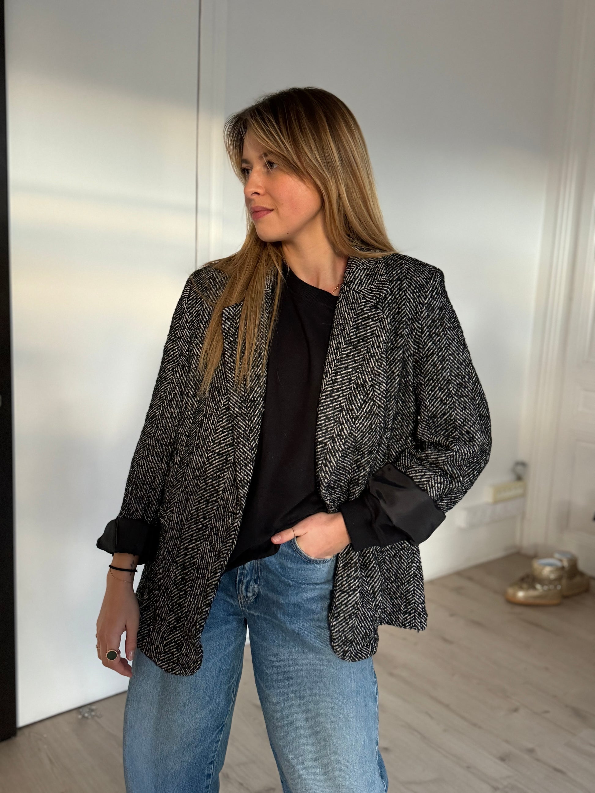 veste chevron nounours