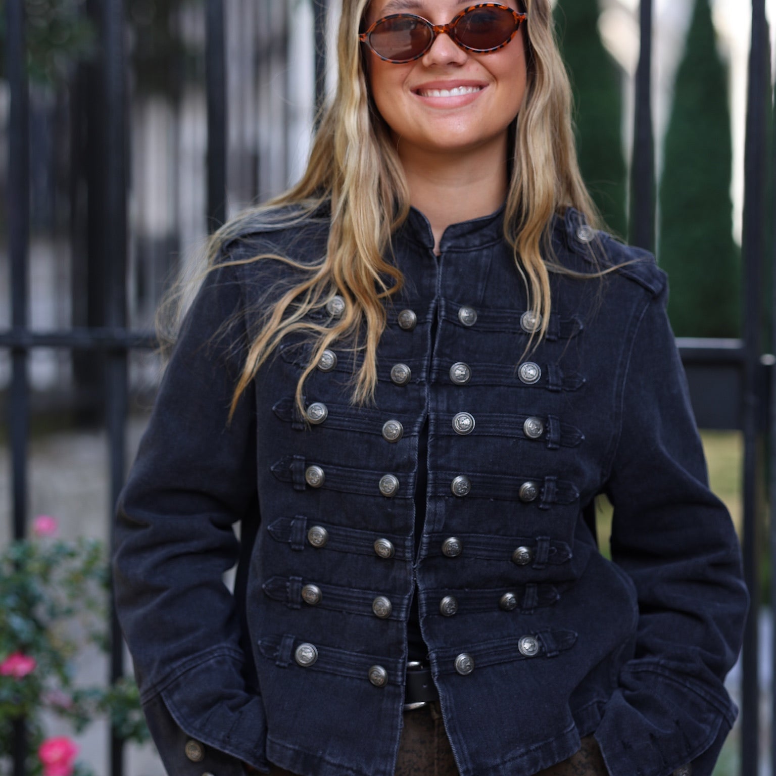 Veste en jeans "VICTORIENNE"