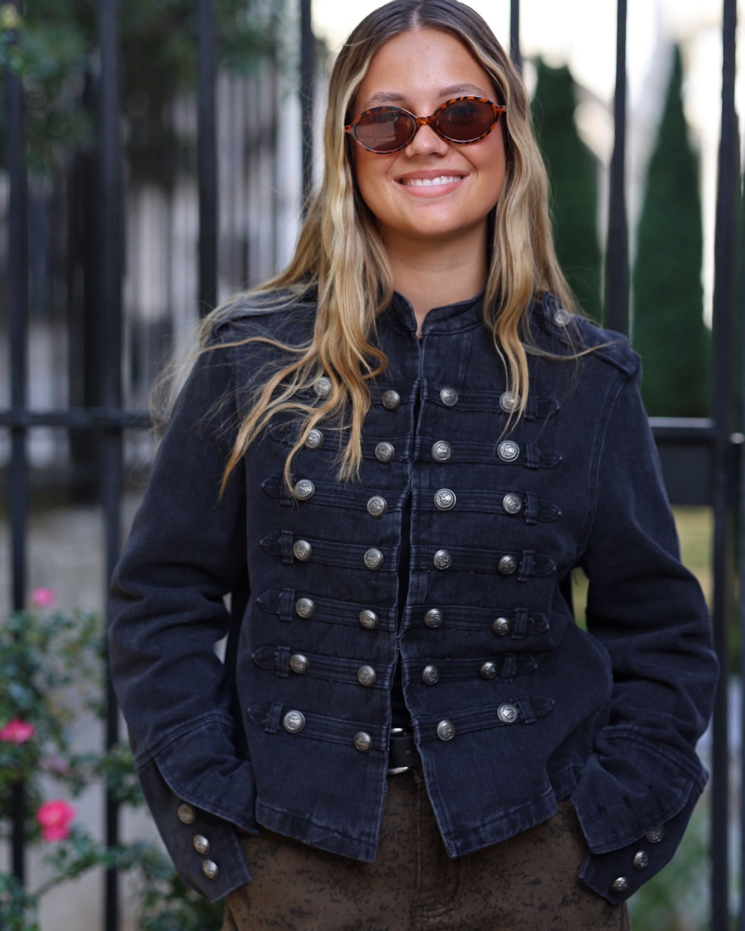 Veste en jeans "VICTORIENNE"