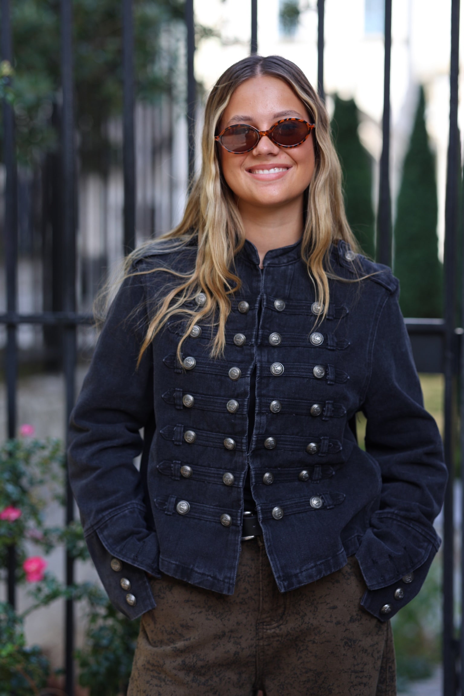 Veste en jeans "VICTORIENNE"
