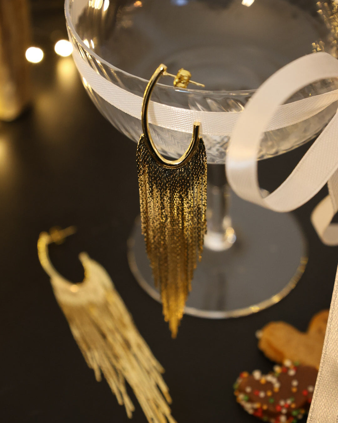 Boucles d'oreilles à franges