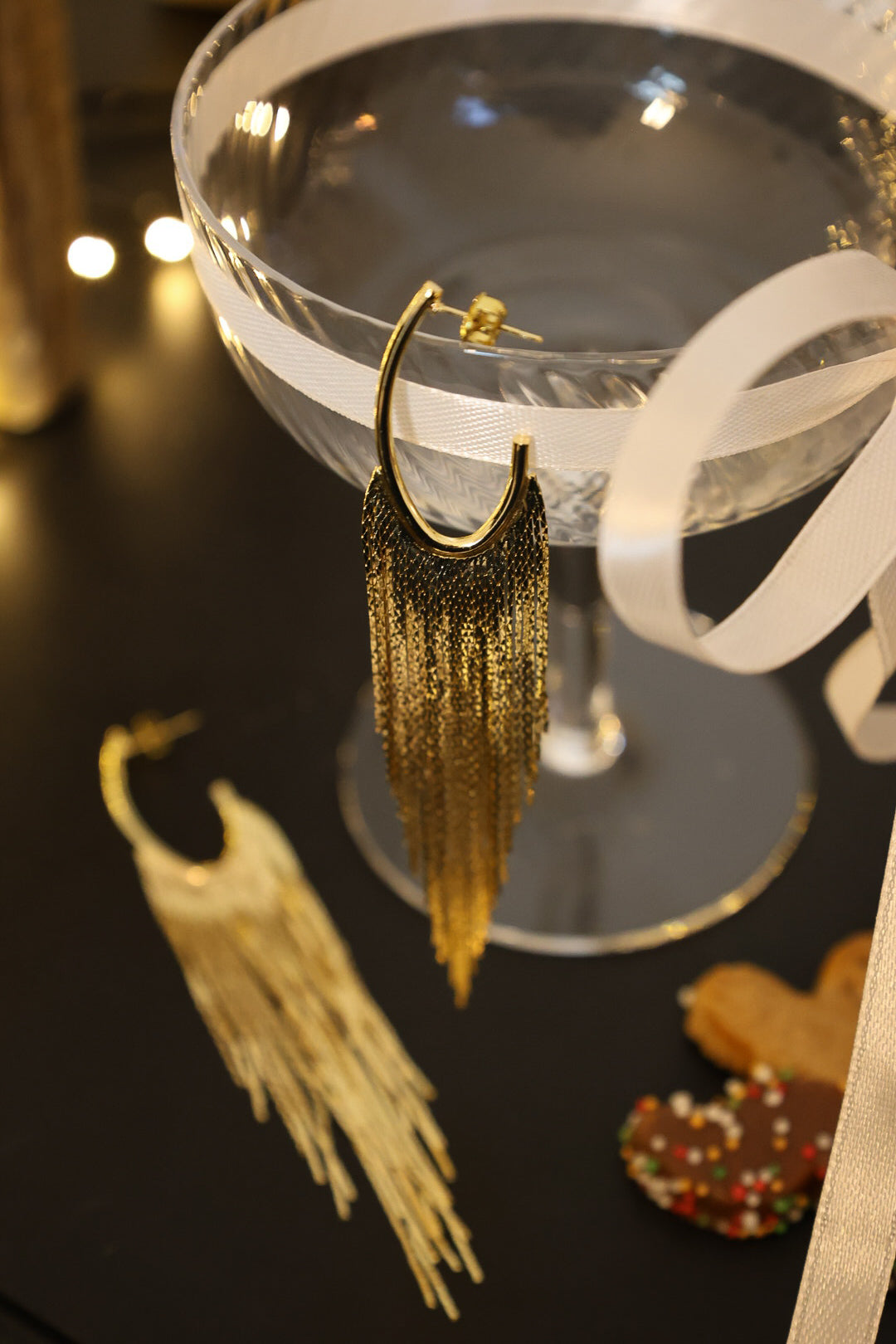 Boucles d'oreilles à franges