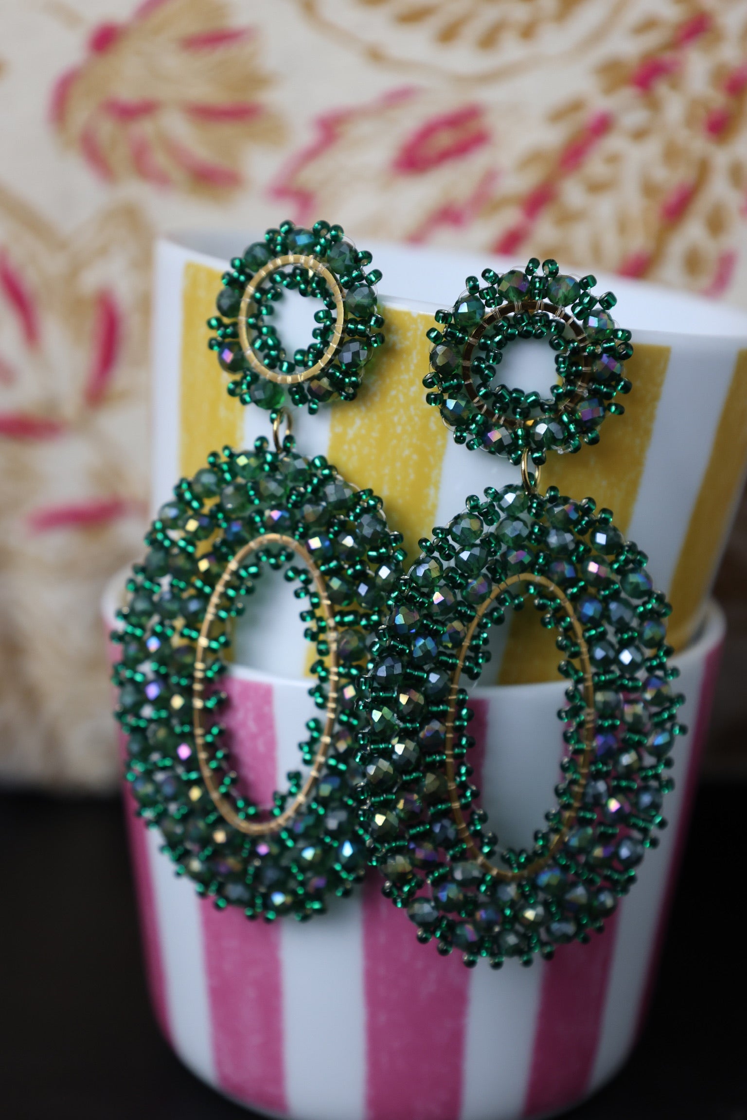 Boucles d'oreille "Jade"