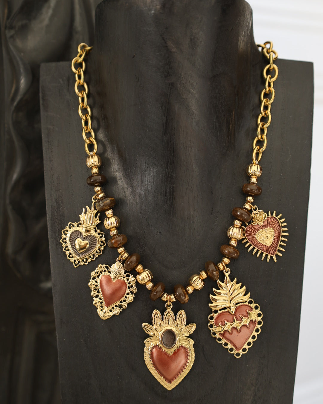 Collier « ex-voto » choco