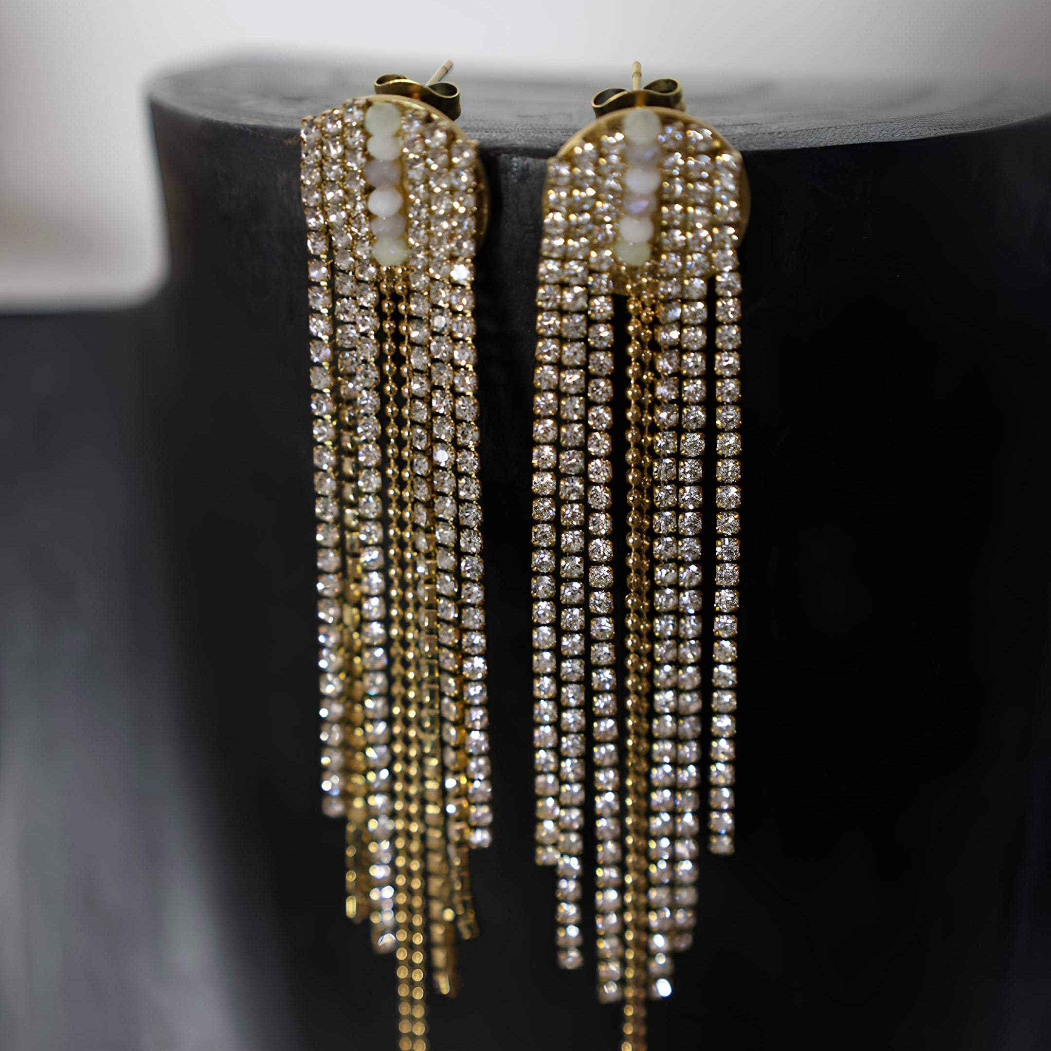 boucles d'oreilles "Iris"