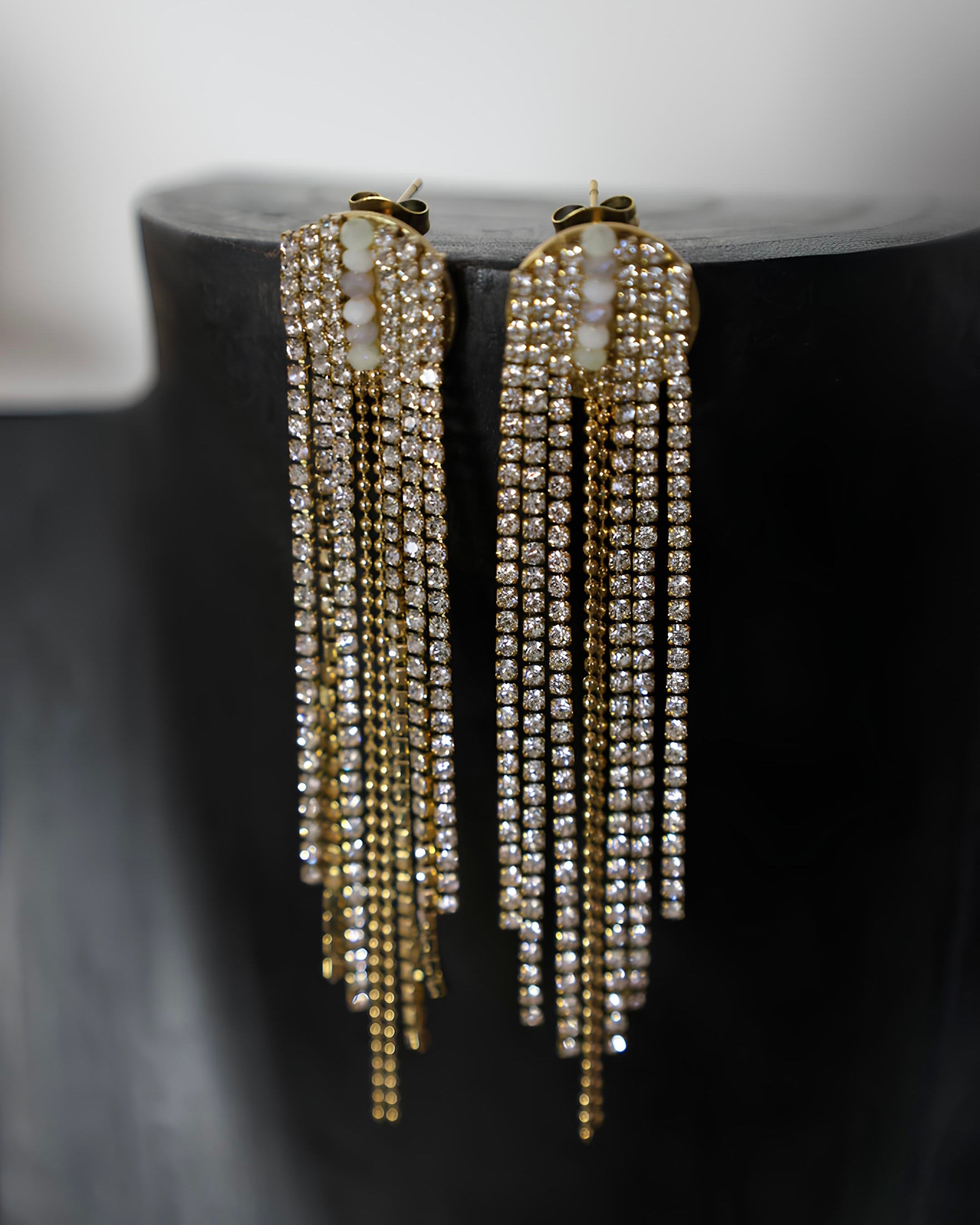 boucles d'oreilles "Iris"