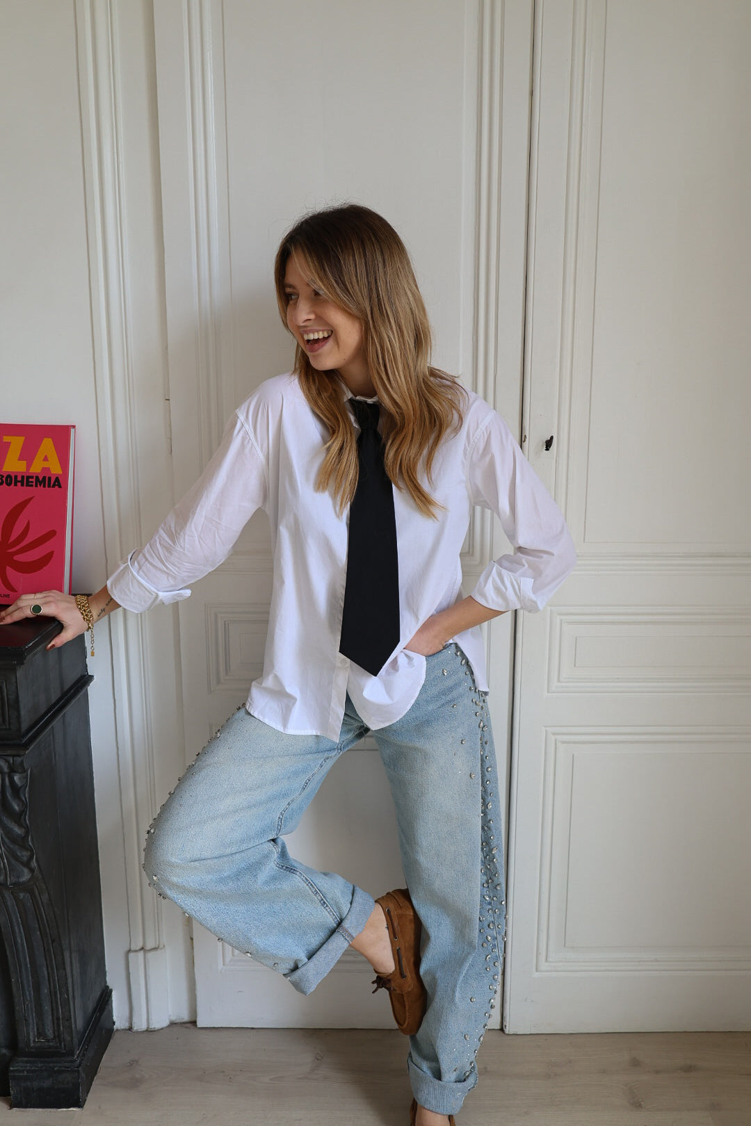 chemise cravate