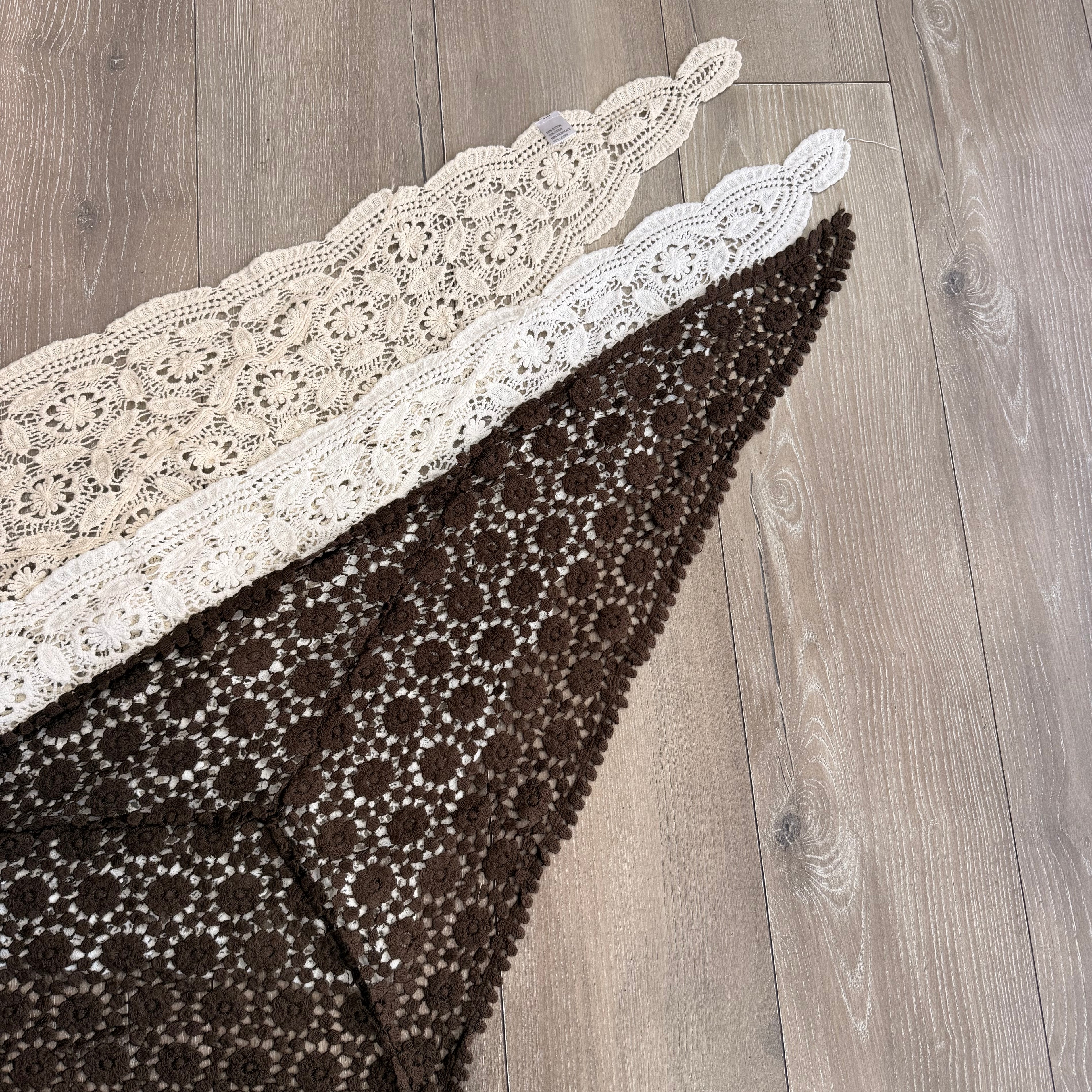 Foulard en crochet