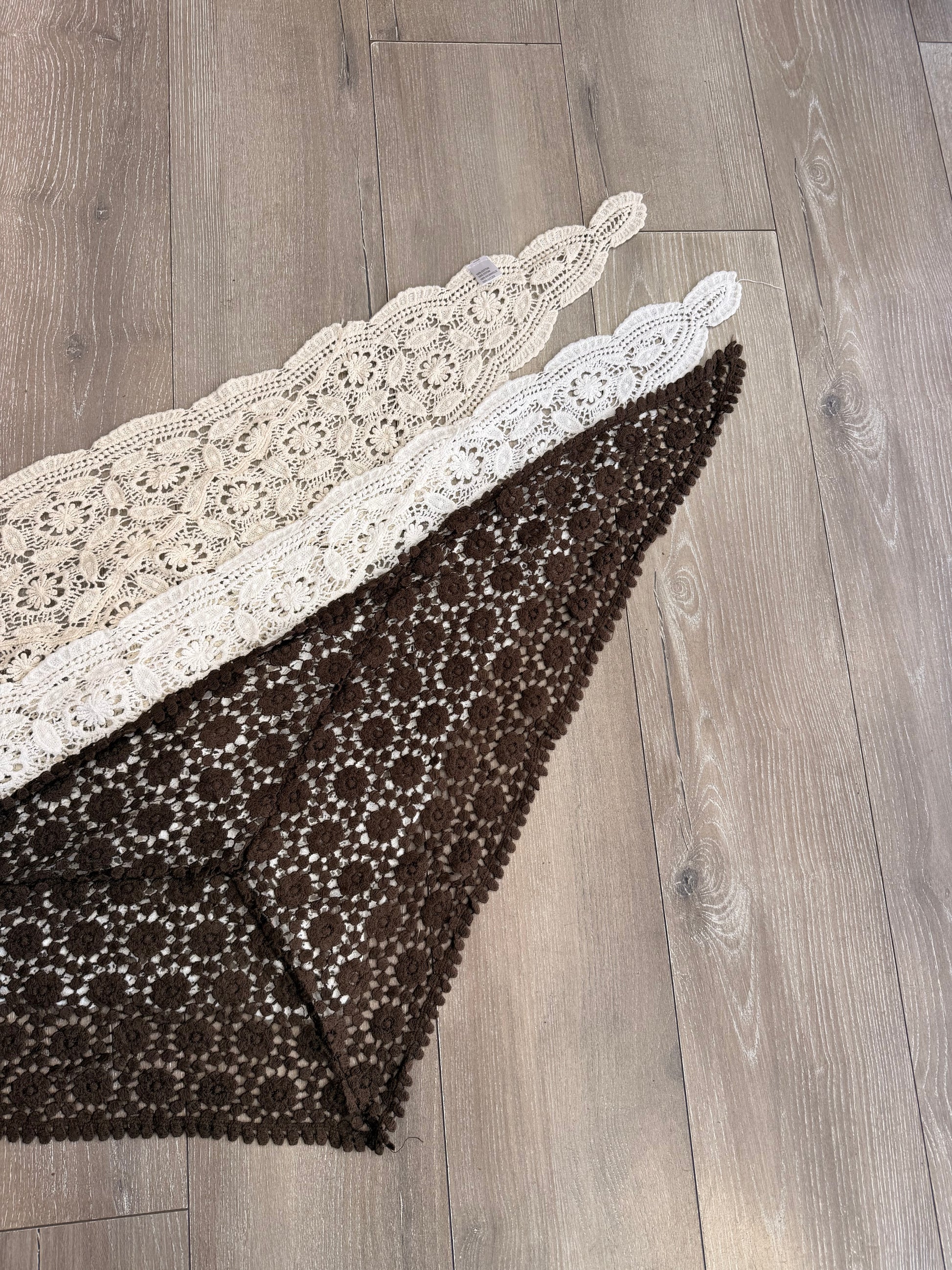 Foulard en crochet