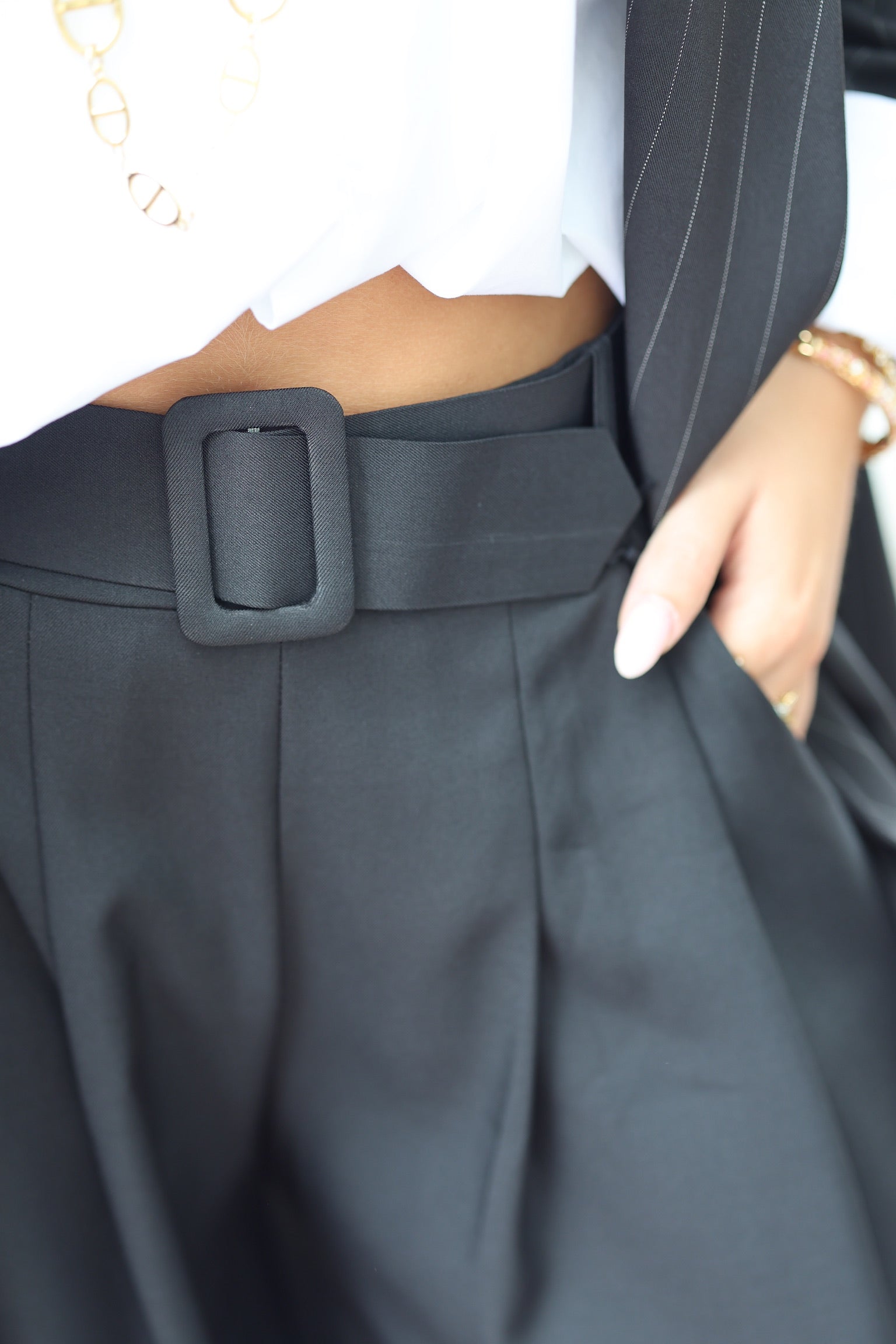 Pantalon de tailleur « PACO » uni