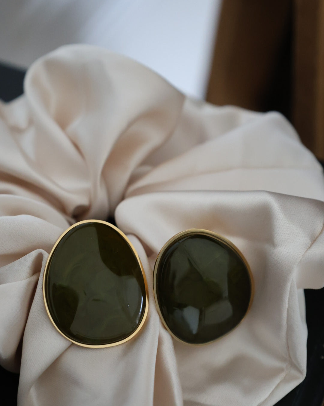 boucles d'oreilles "verde"