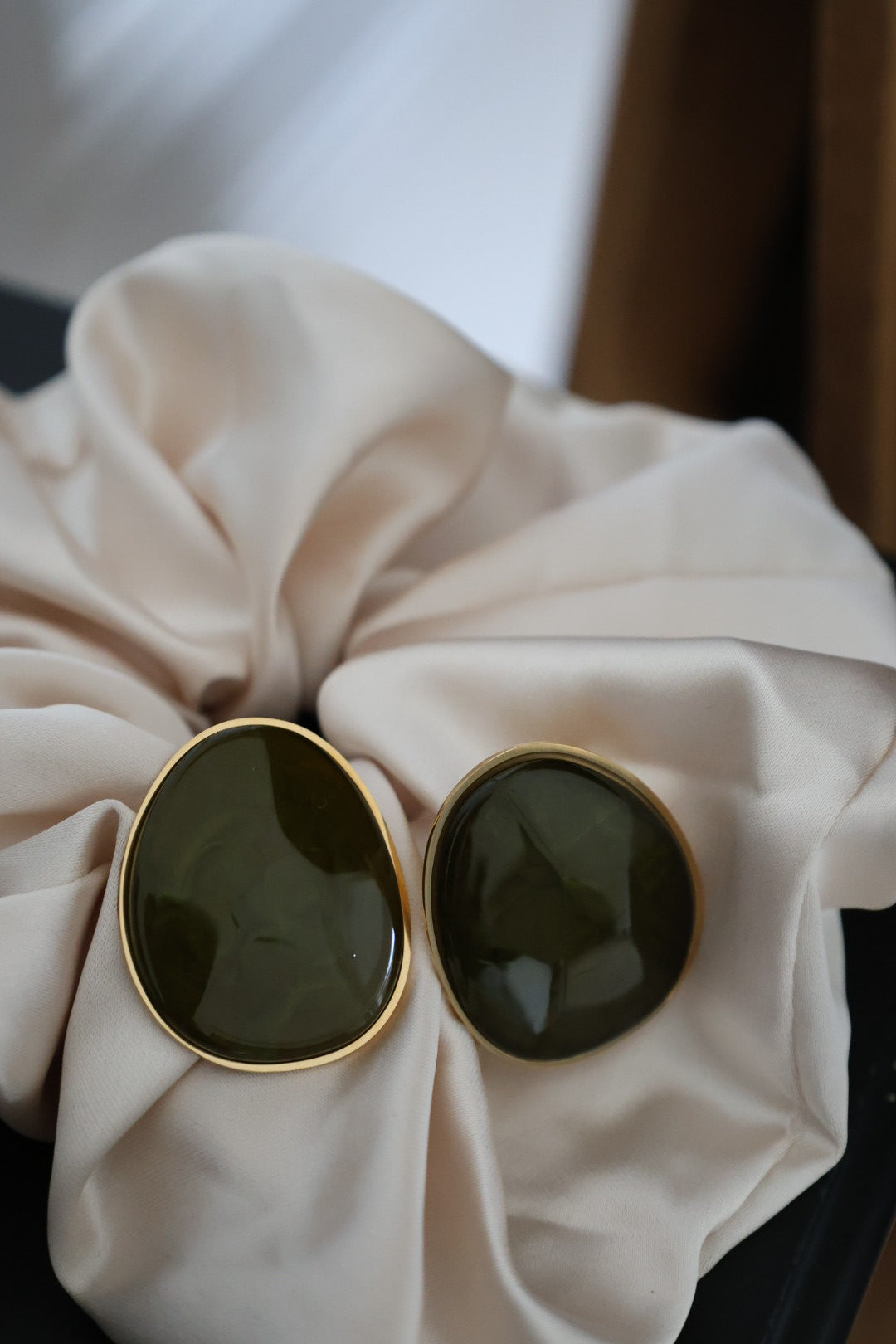 boucles d'oreilles "verde"