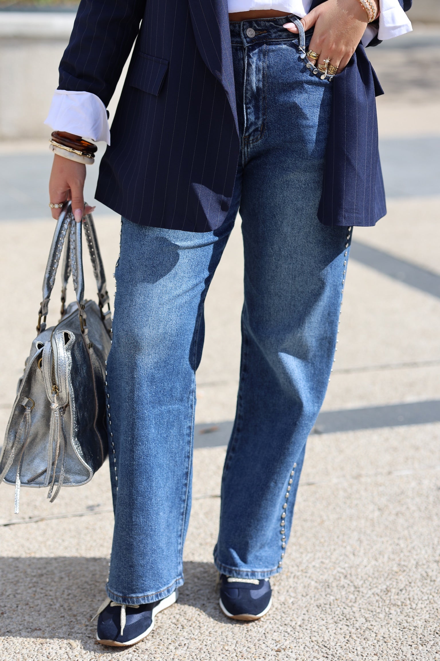 Jeans à clou