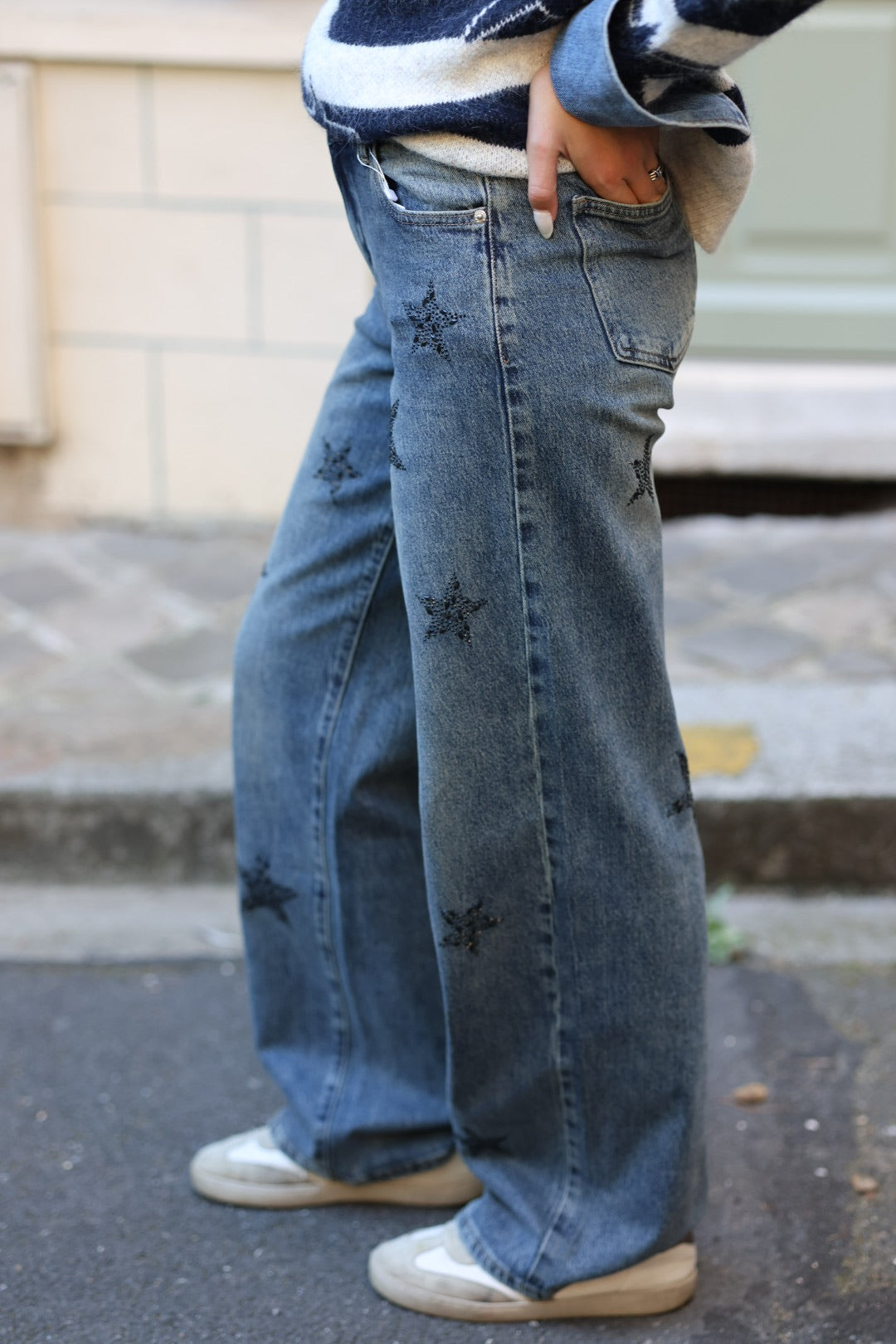 Jeans bleu "STAR"