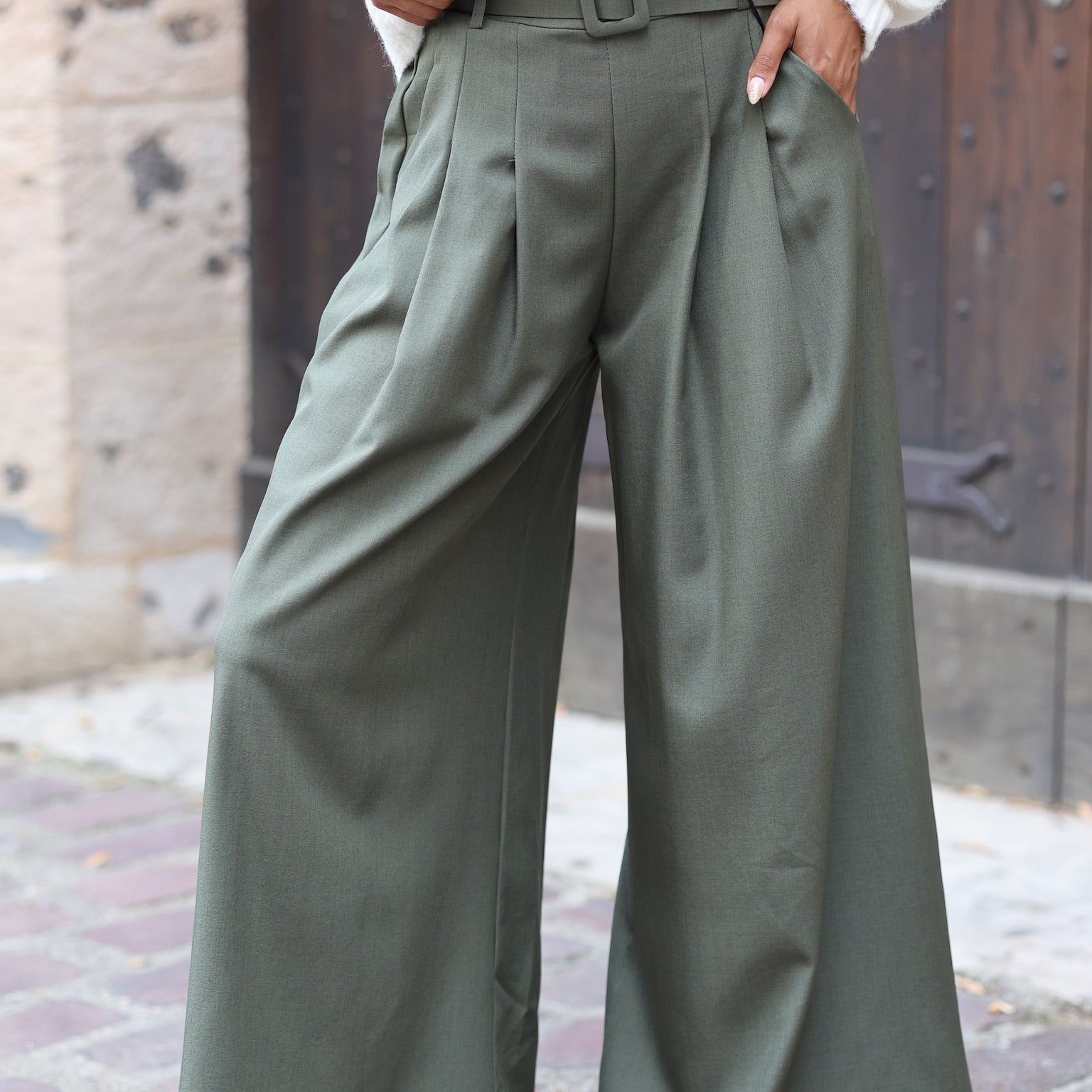 Pantalon de tailleur « PACO » uni