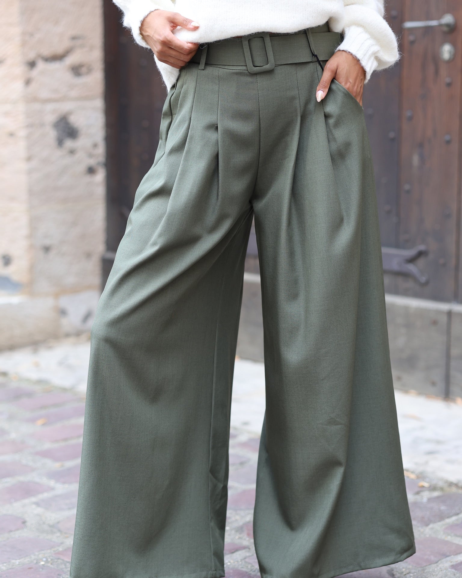 Pantalon de tailleur « PACO » uni