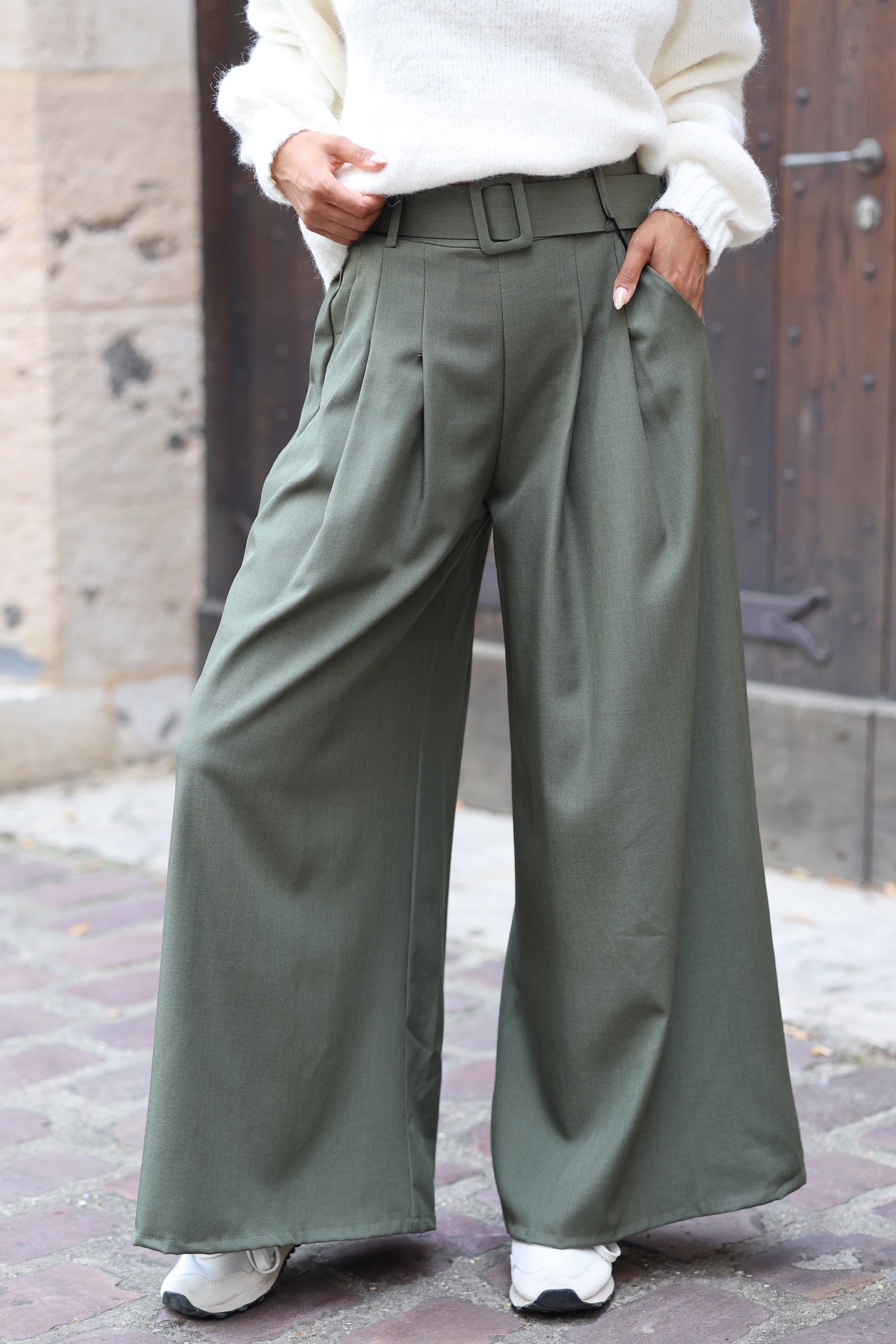 Pantalon de tailleur « PACO » uni