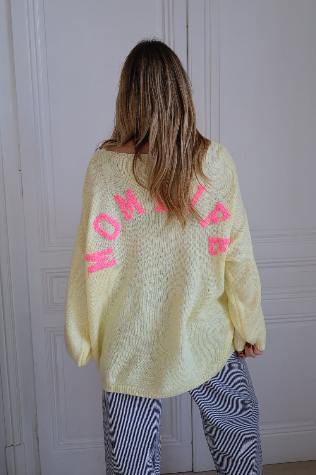 Pull "momlife" (grande taille)