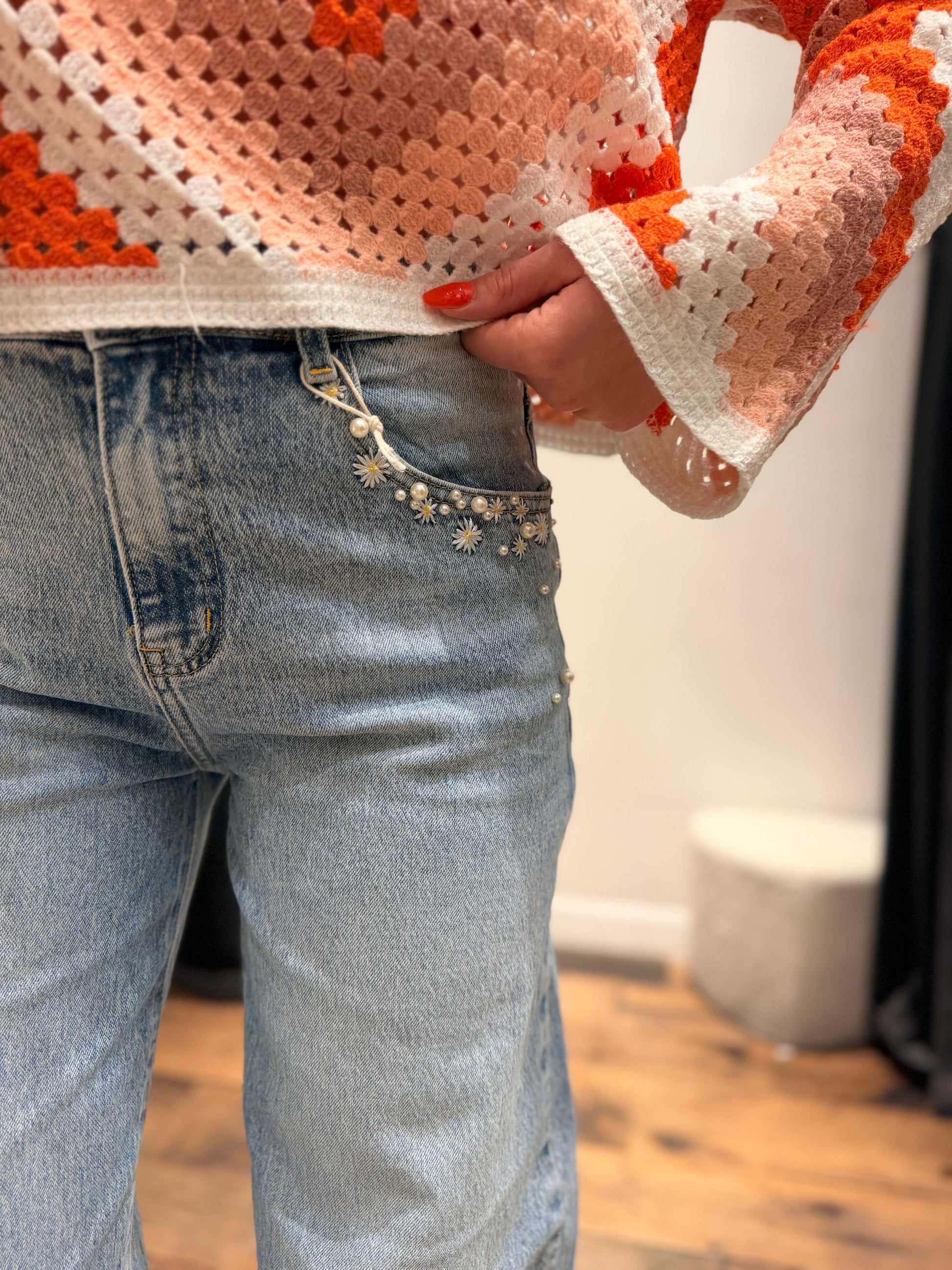 Jeans marguerite